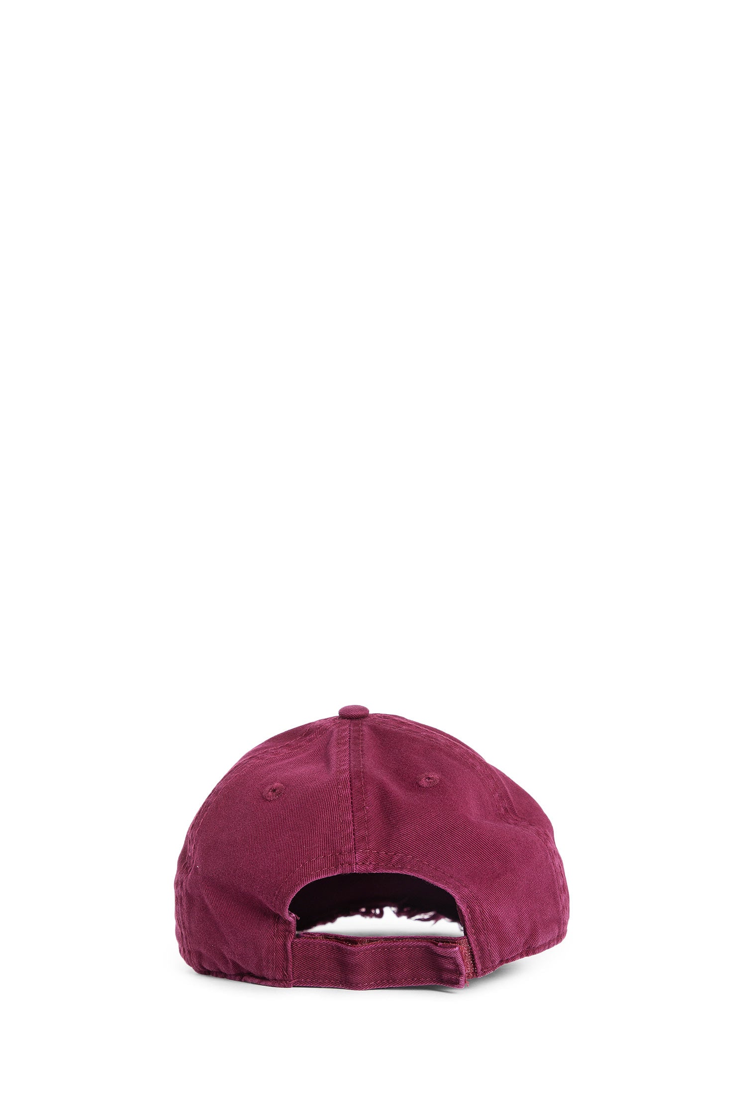 Logo Embroidered Distressed Cap