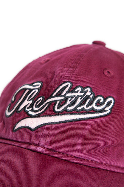 Logo Embroidered Distressed Cap - Antonioli.eu