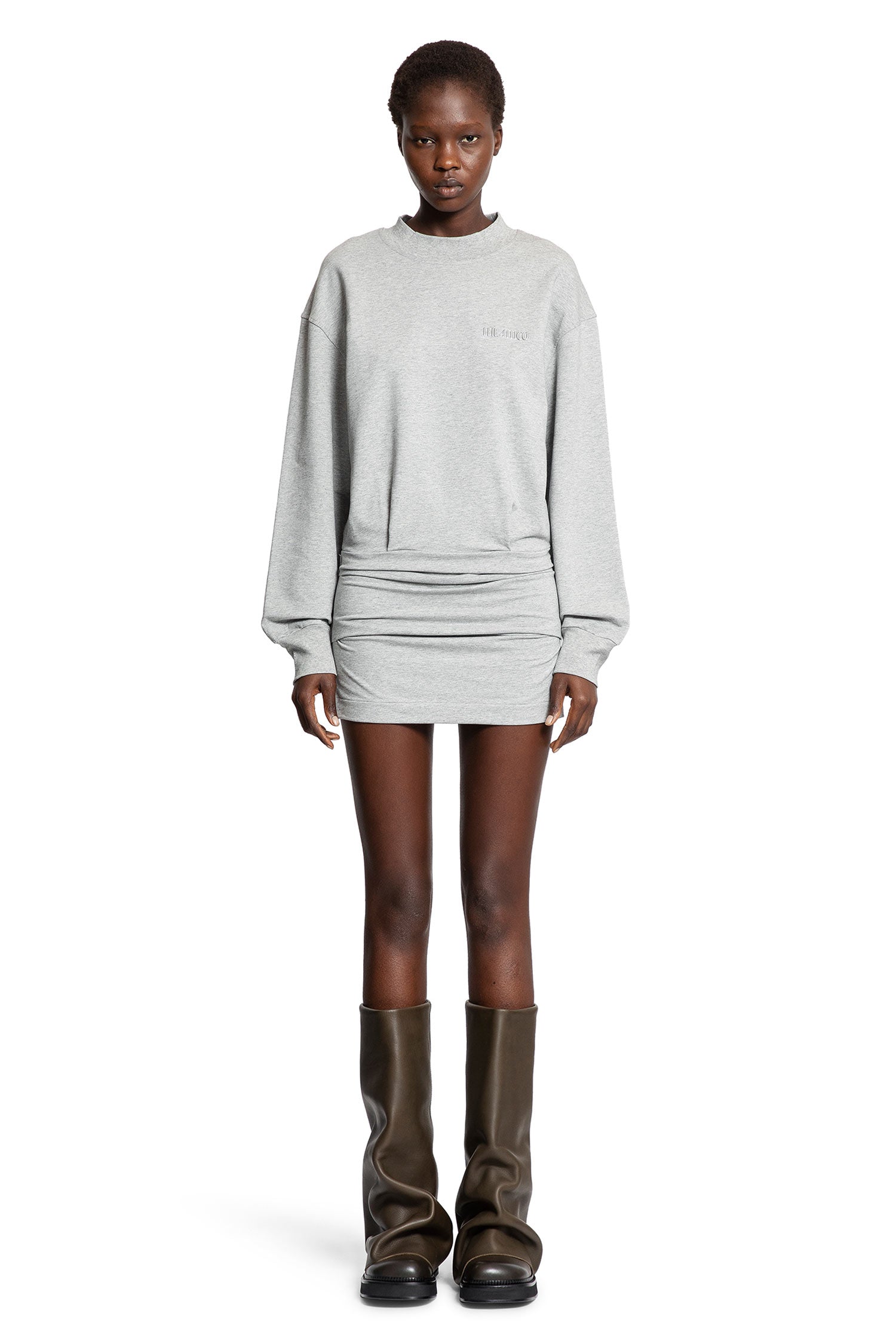 Cotton Jersey Mini Dress - Antonioli.eu