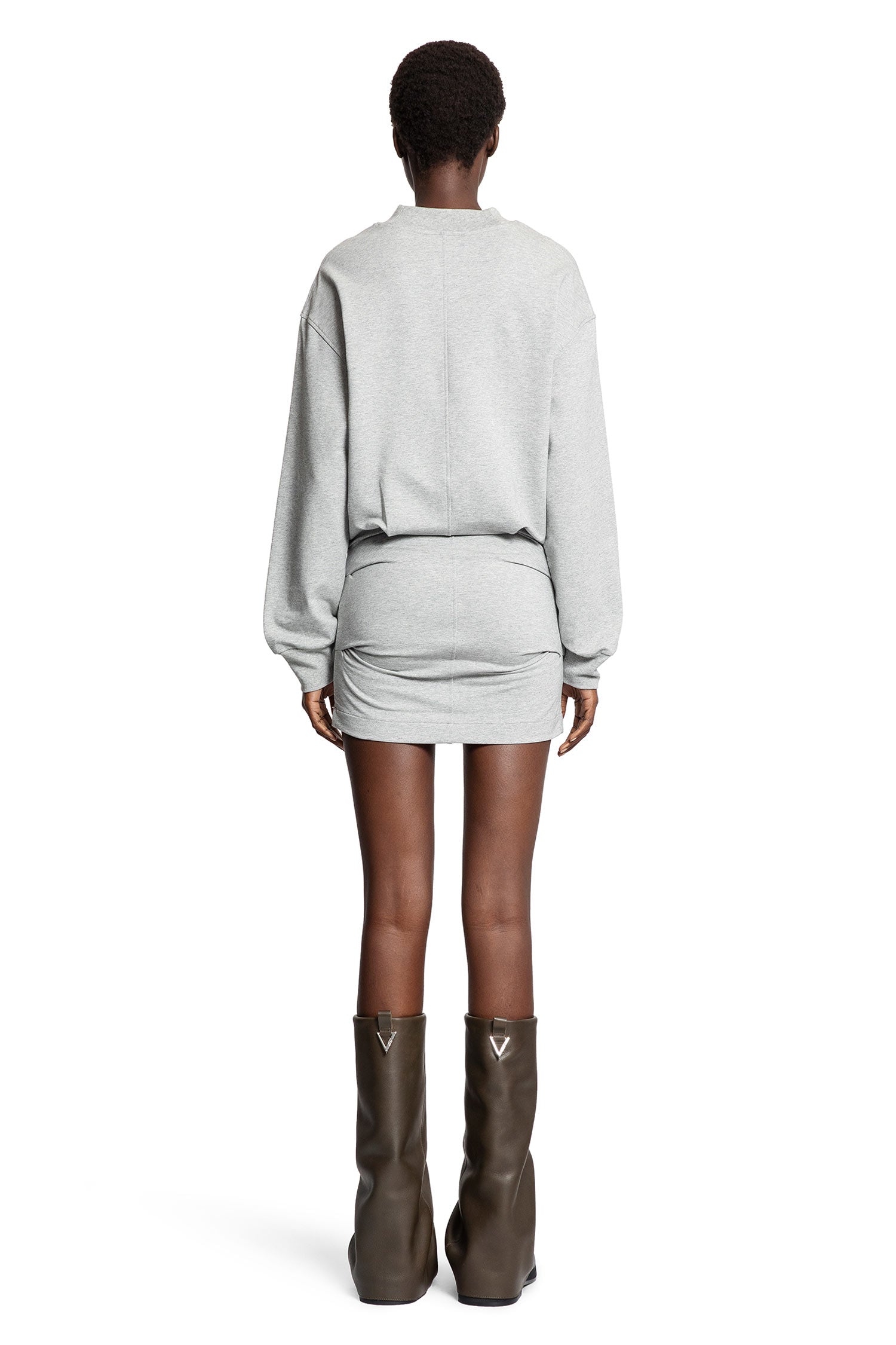 Cotton Jersey Mini Dress - Antonioli.eu