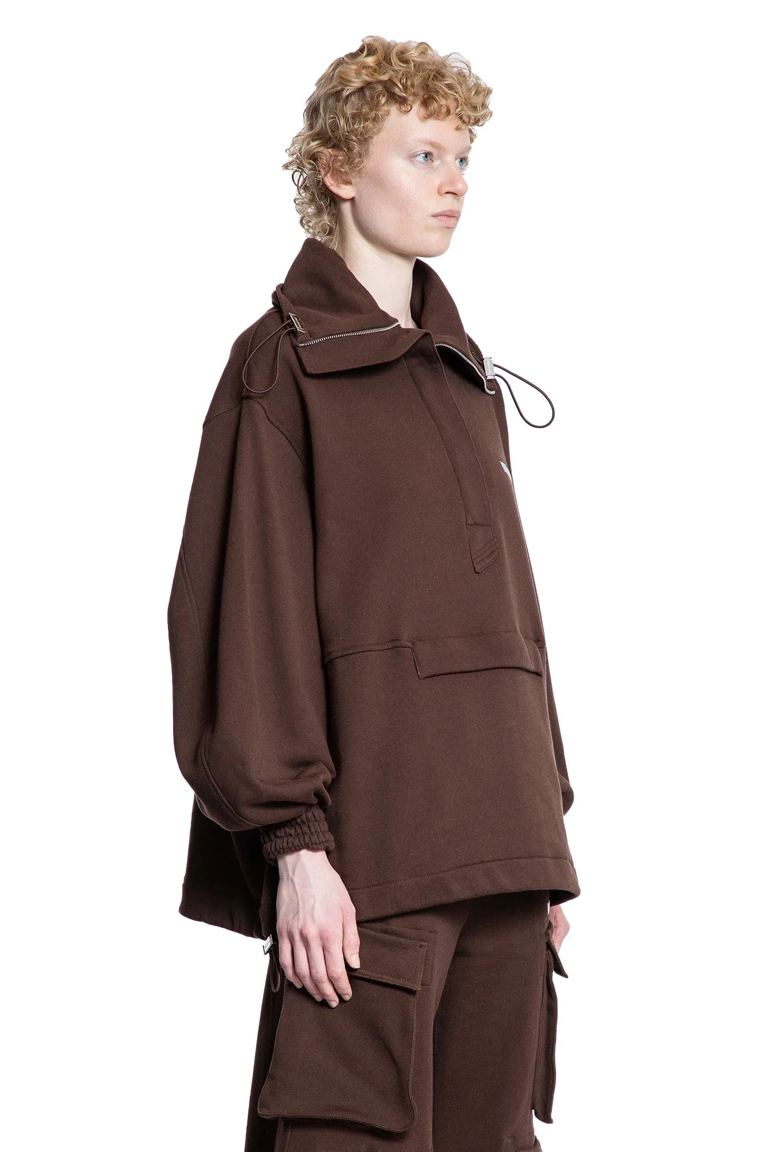Double American Fleece Blouson - Antonioli.eu
