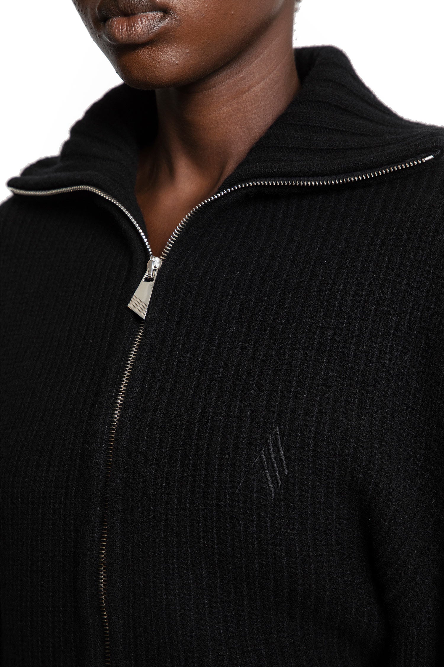 Ribbed Wool Cashmere Cardigan - Antonioli.eu