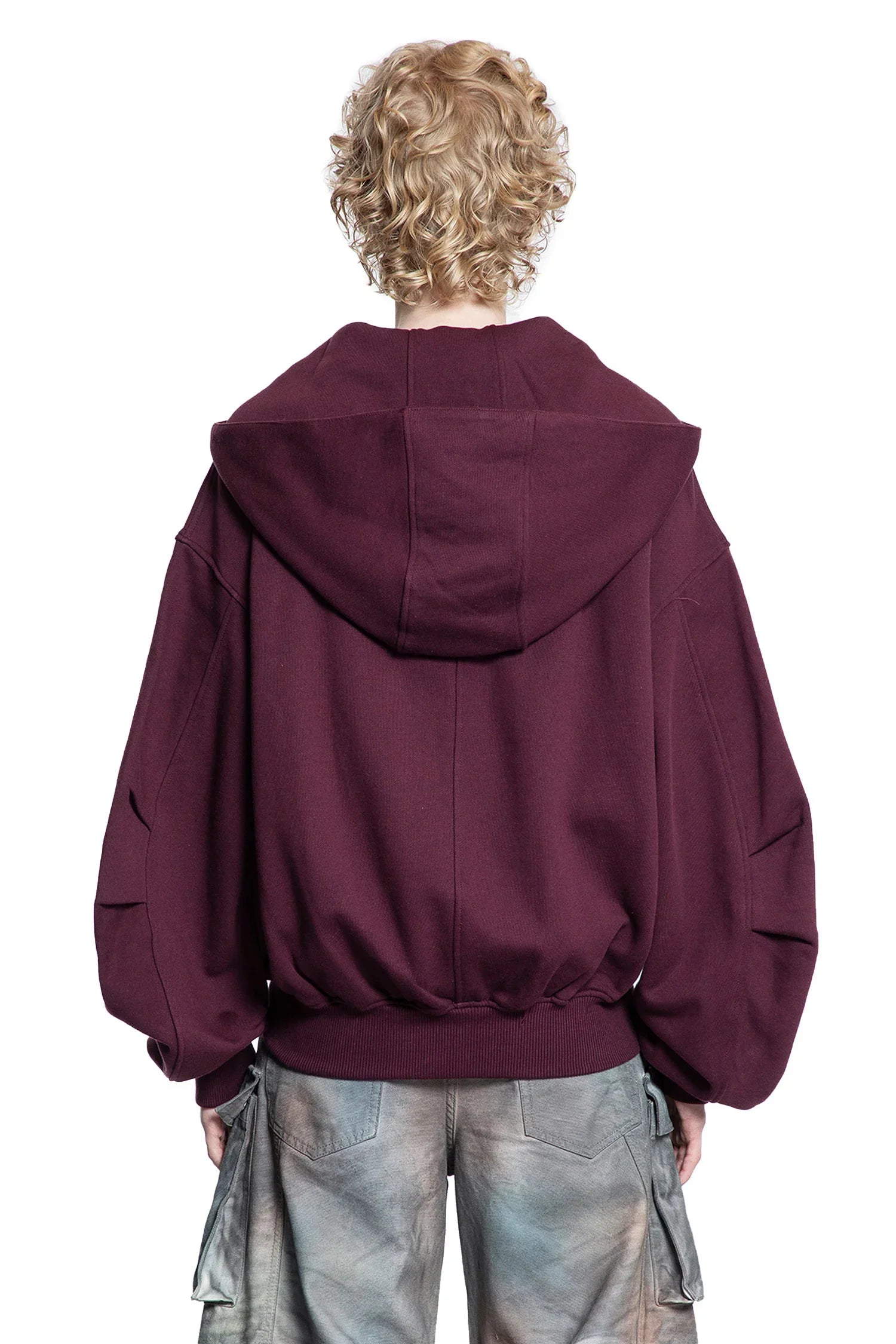 Double American Fleece Zip-Up Hoodie - Antonioli.eu