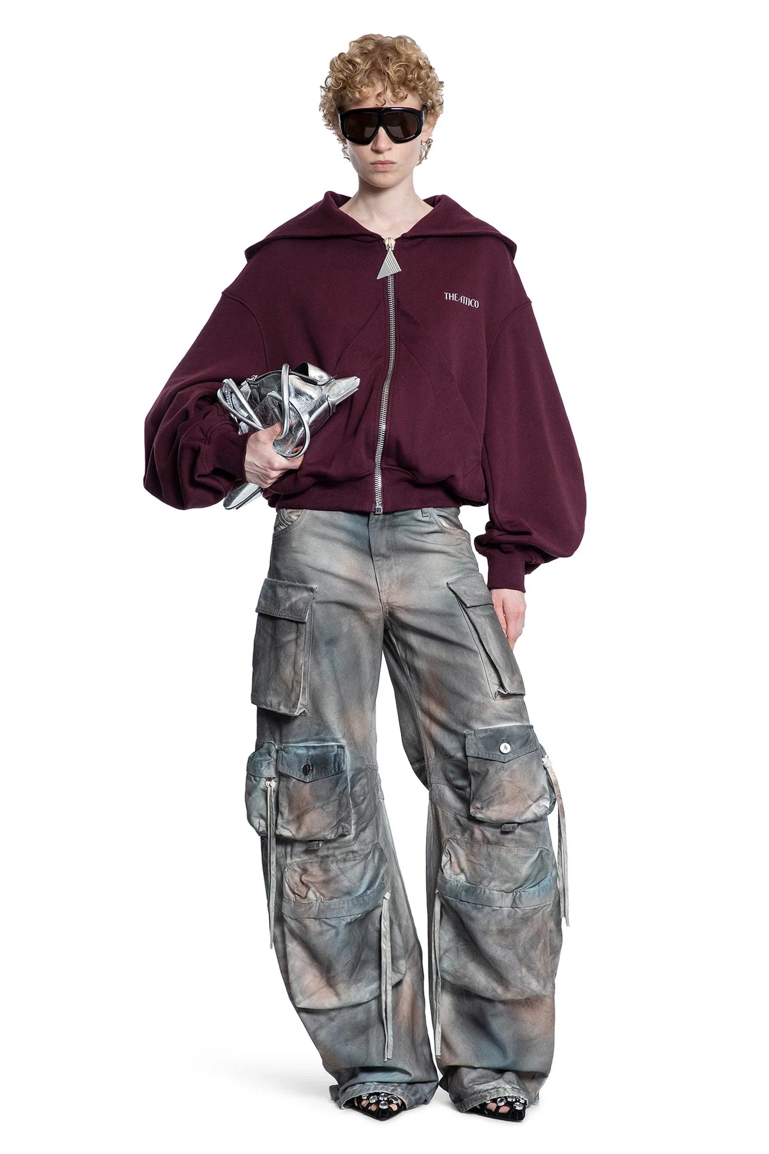 Double American Fleece Zip-Up Hoodie - Antonioli.eu