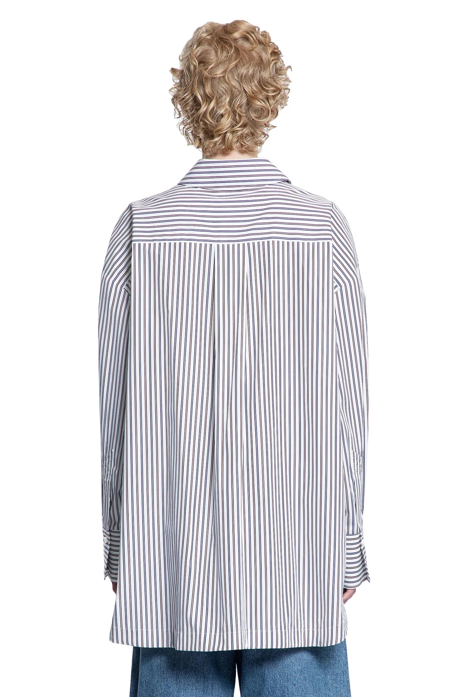 Striped Cotton Shirt - Antonioli.eu