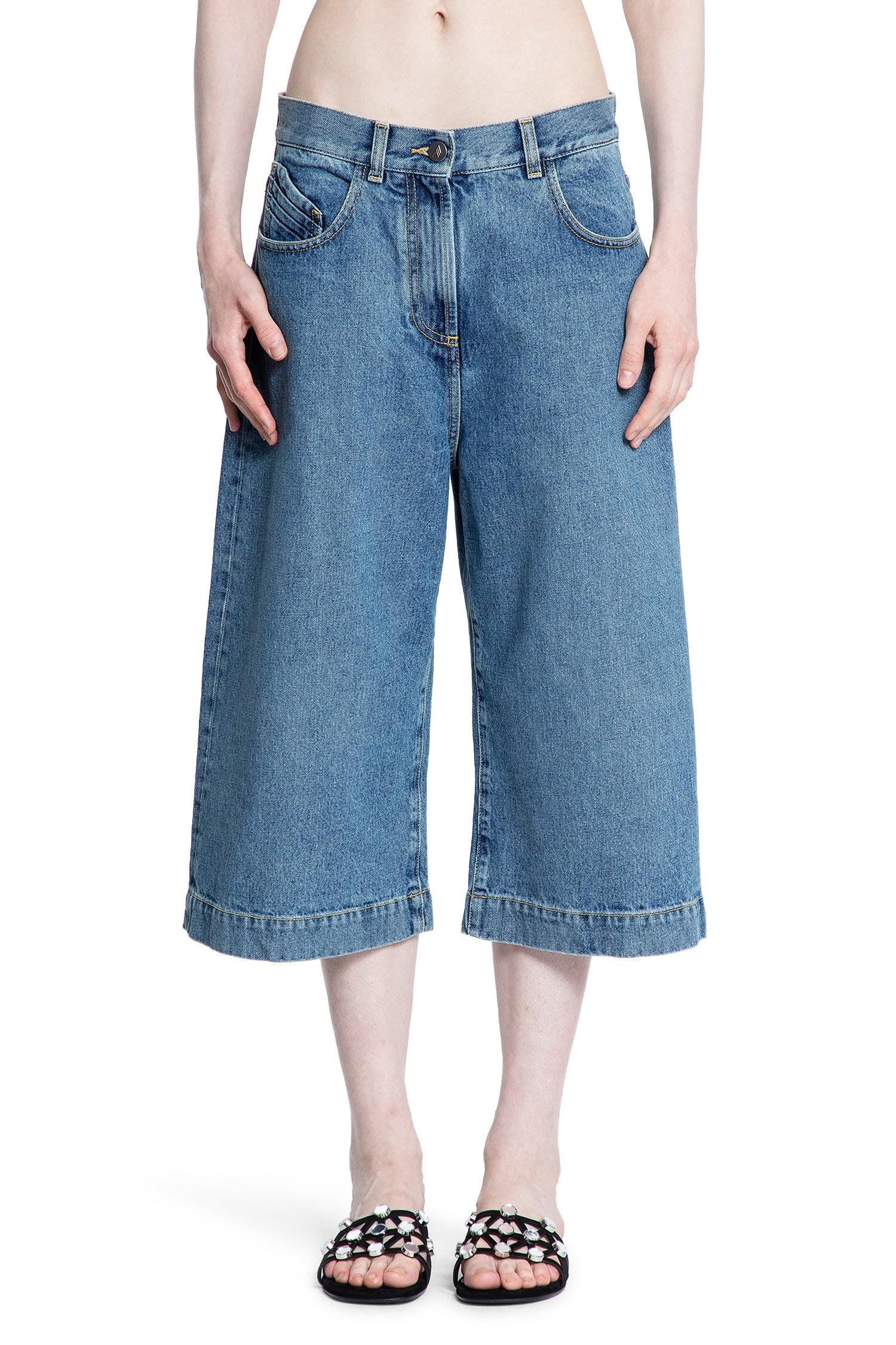 Washed Denim Shorts - Antonioli.eu
