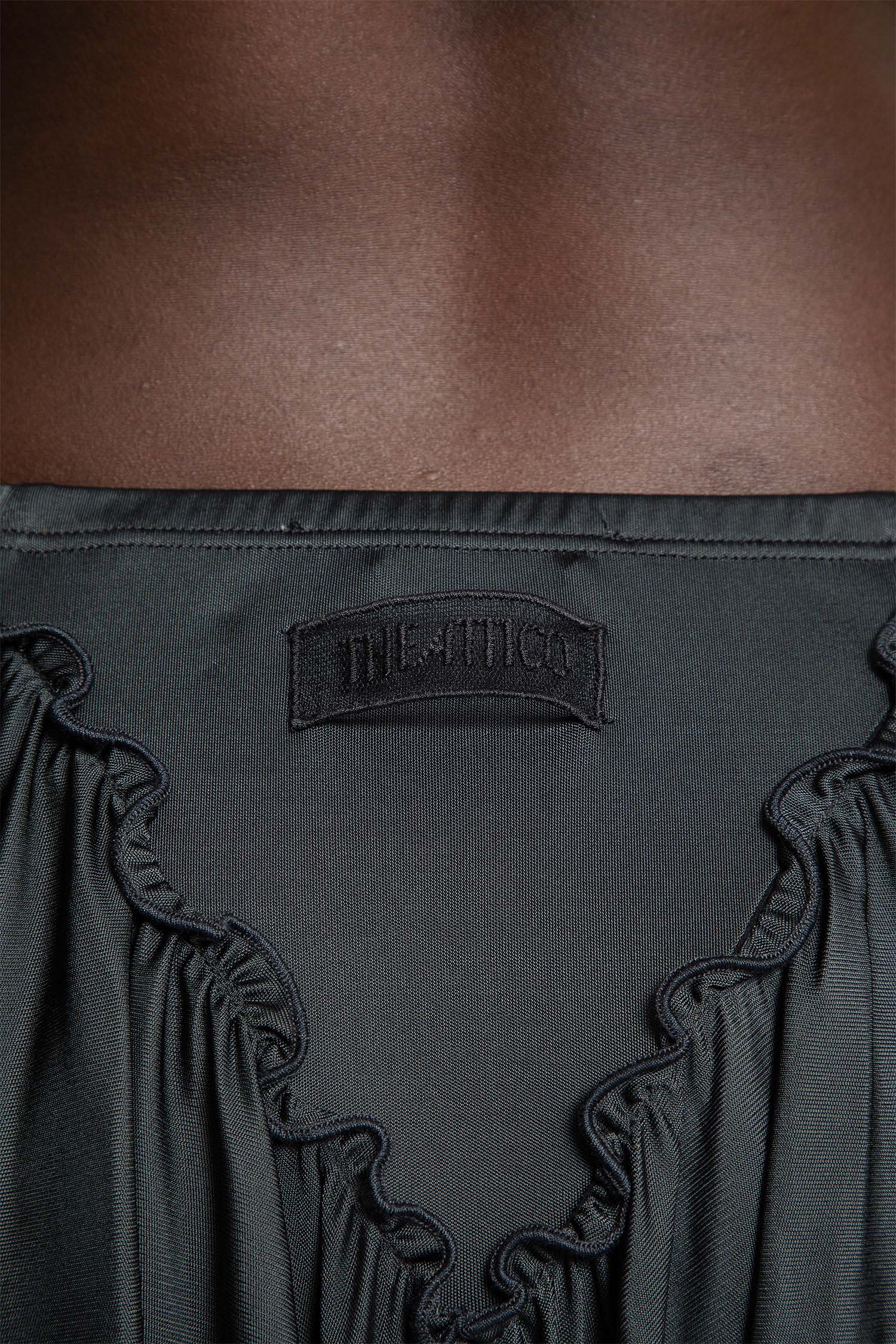 Ruffled Viscose Mini Skirt - Antonioli.eu