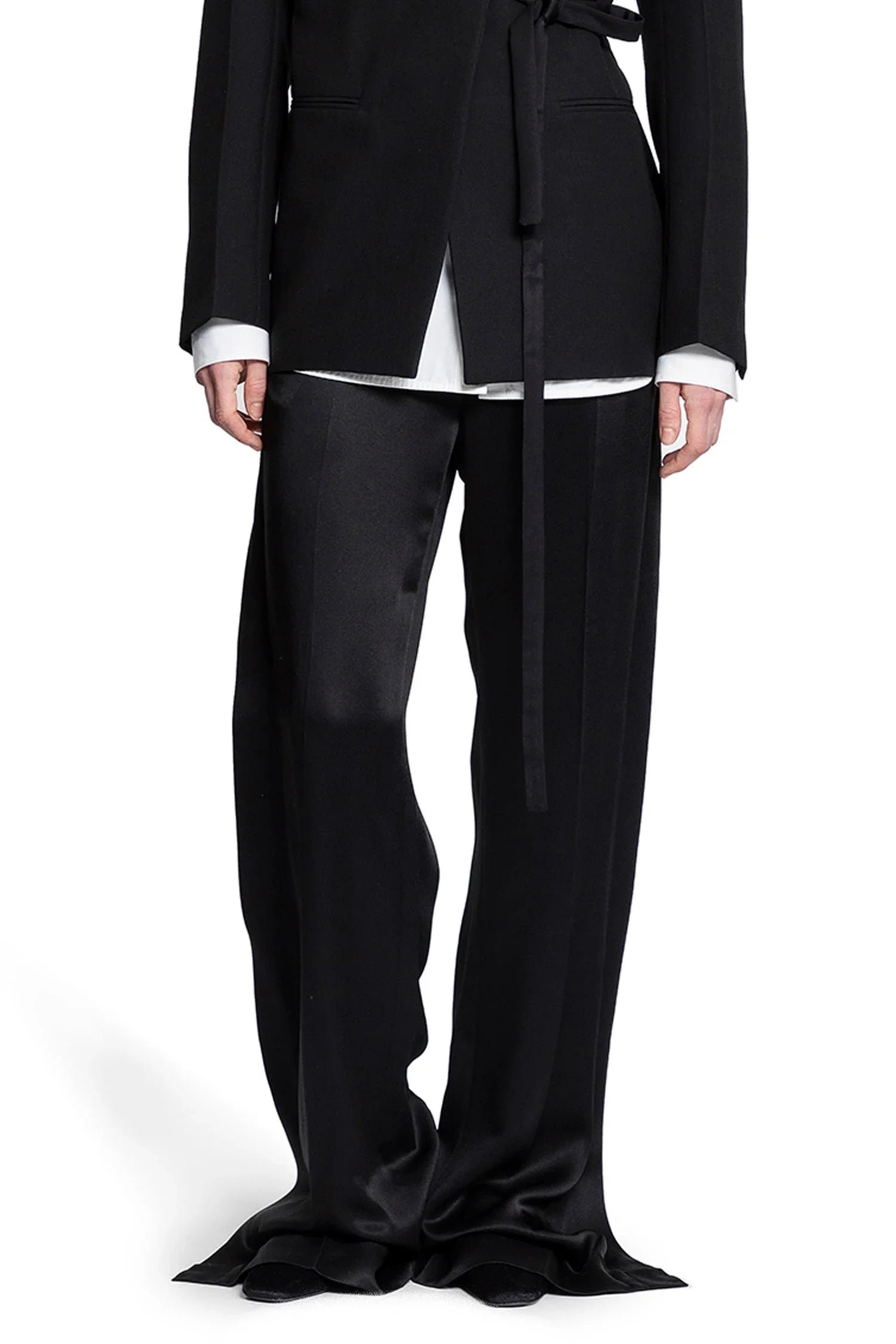 Cuff-slit trousers - Antonioli.eu