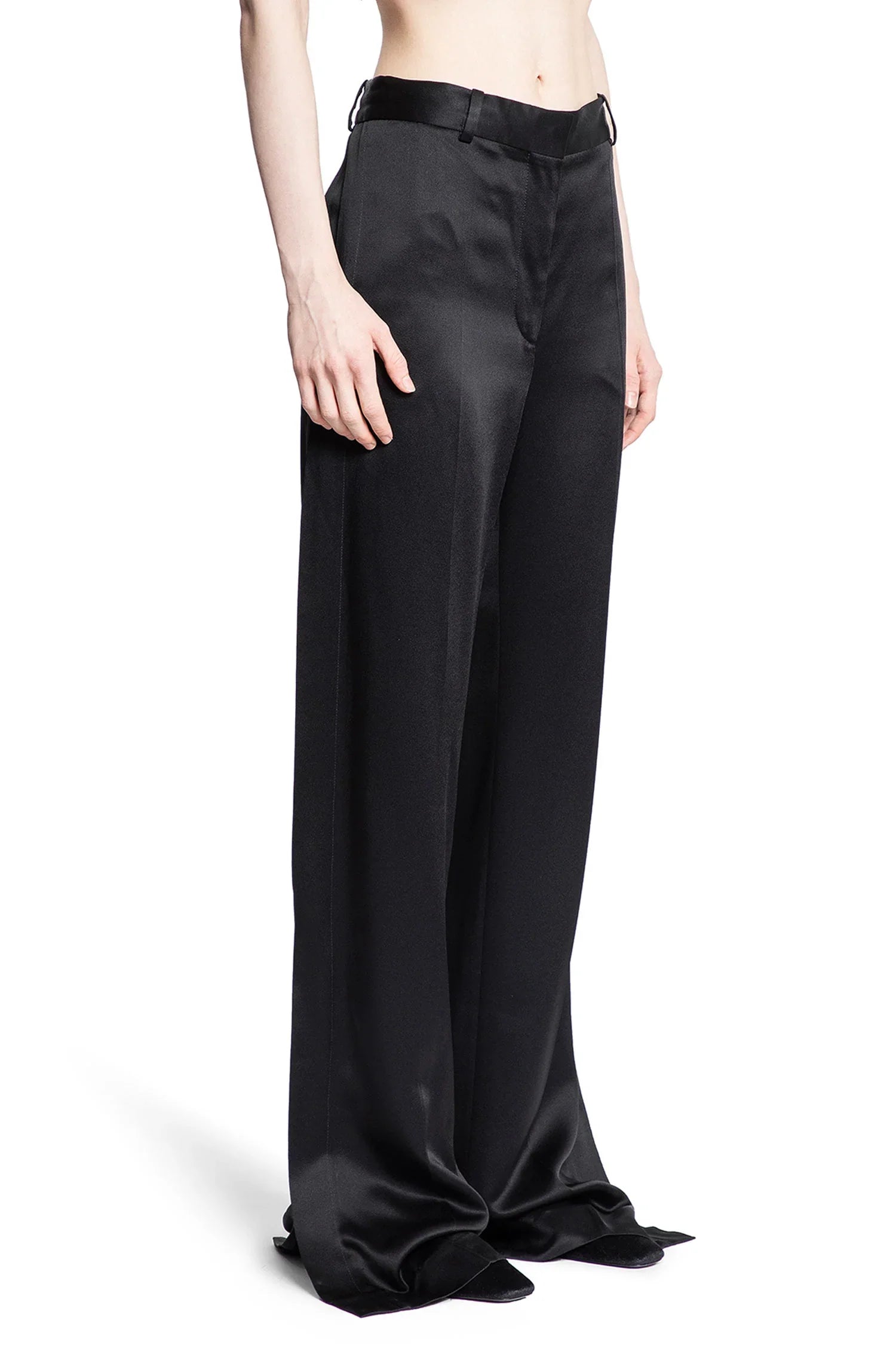 Cuff-slit trousers - Antonioli.eu