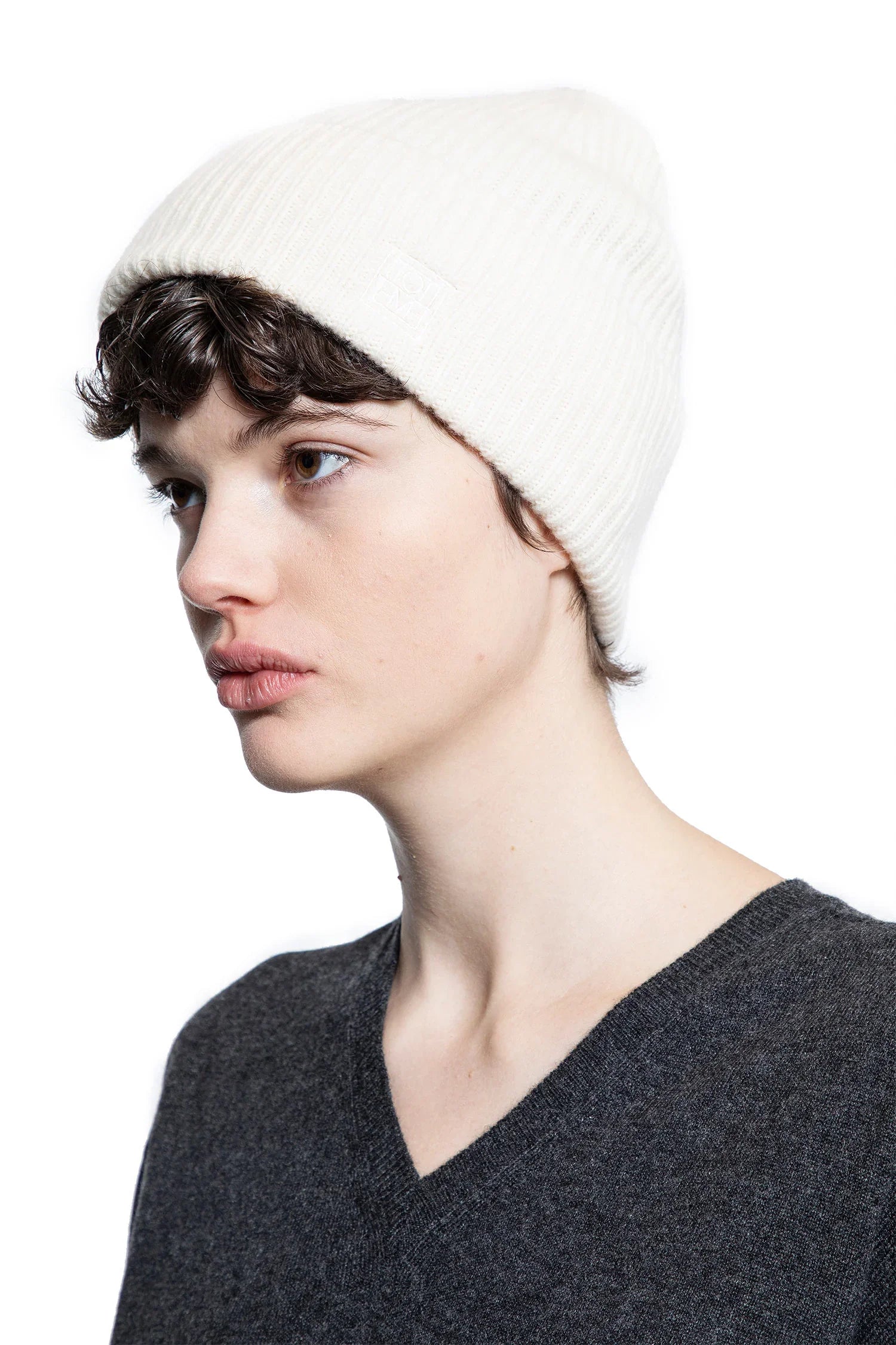 Ribbed Wool beanie - Antonioli.eu