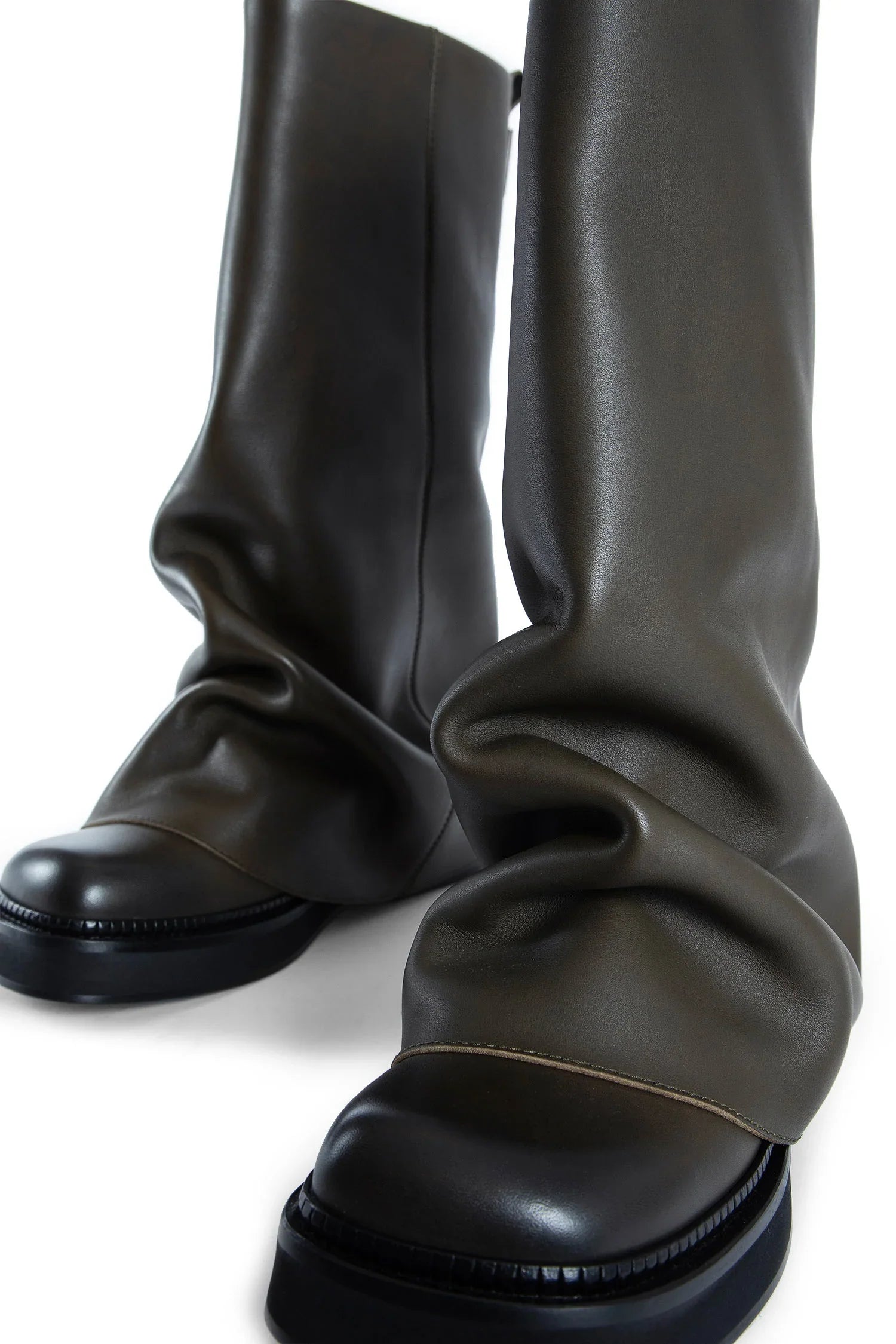 THE ATTICO WOMAN GREEN BOOTS - Antonioli.eu