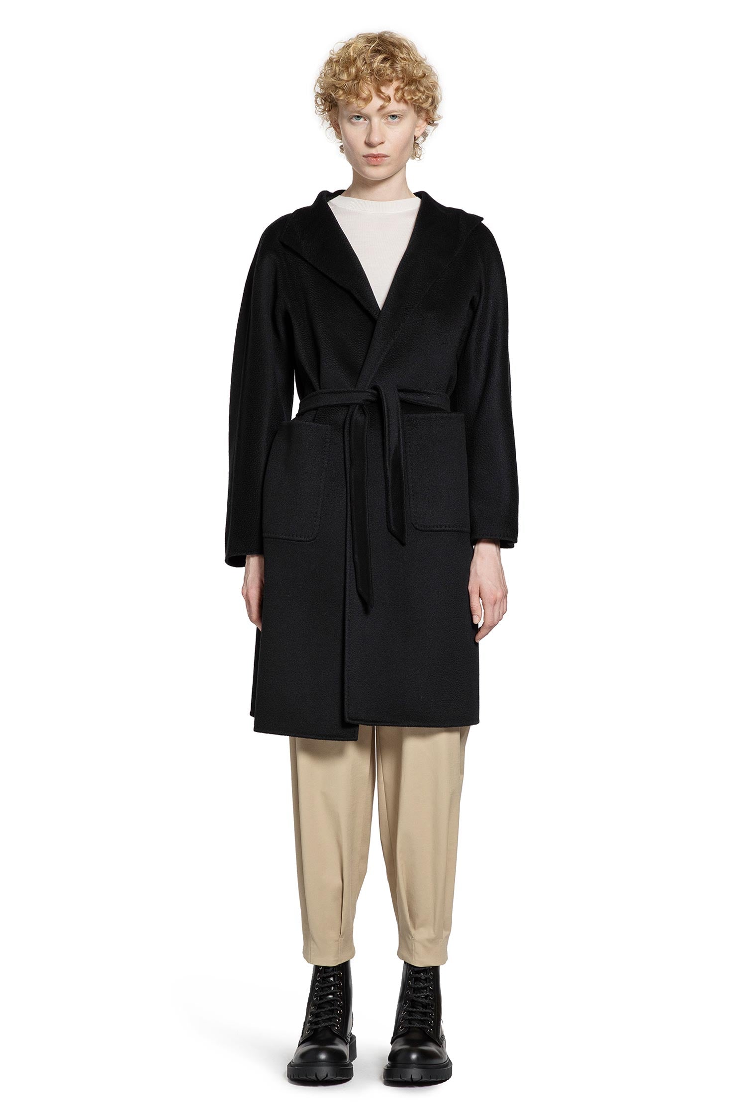 Midi Cashmere Cardigan Coat - Antonioli.eu