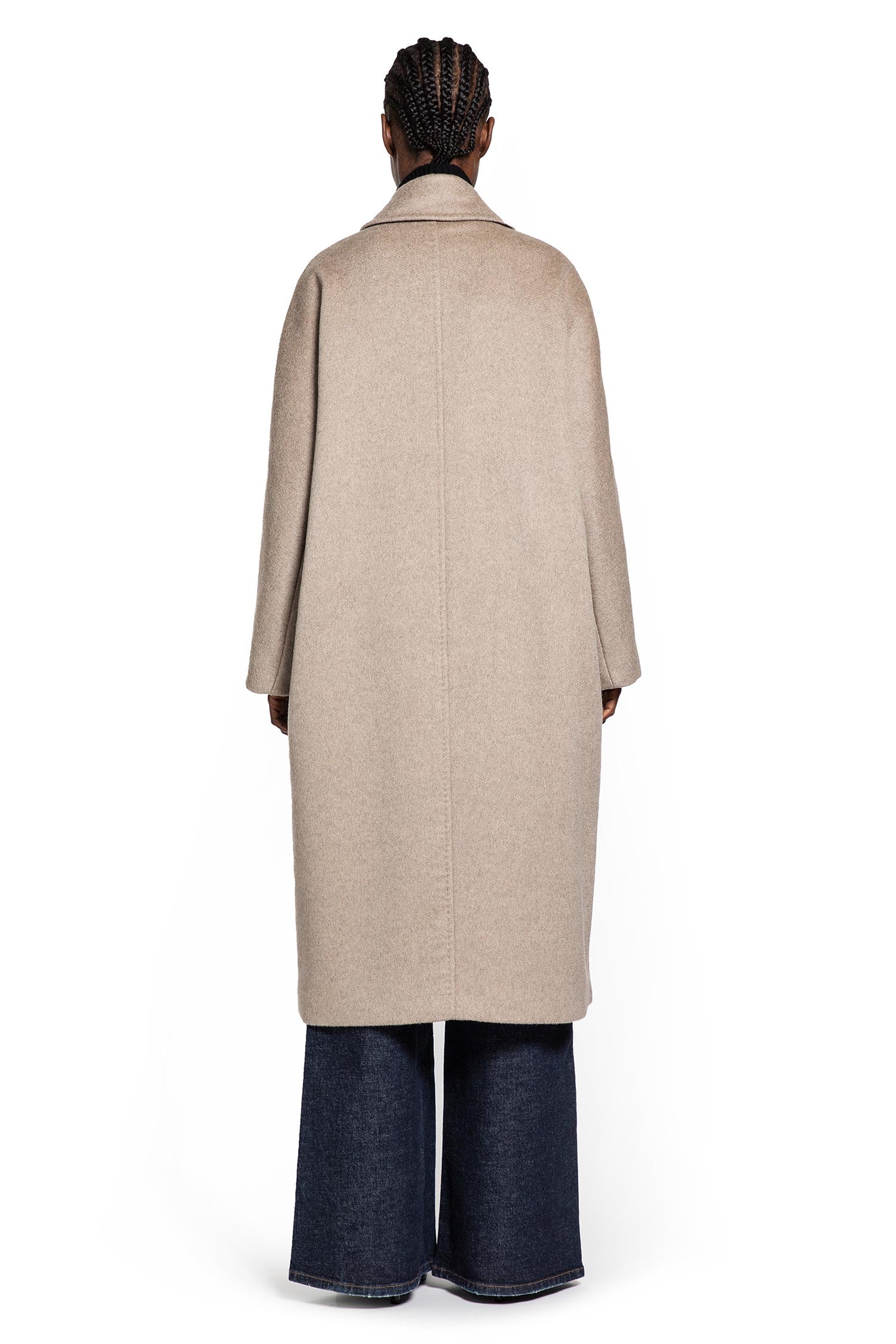 MAX MARA WOMAN BEIGE COATS
