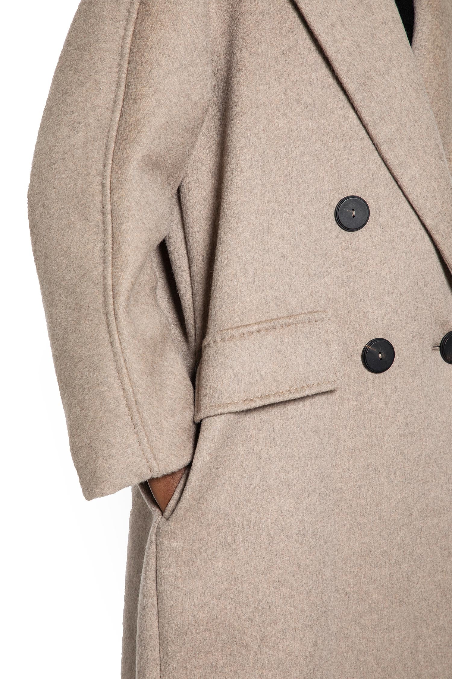 MAX MARA WOMAN BEIGE COATS