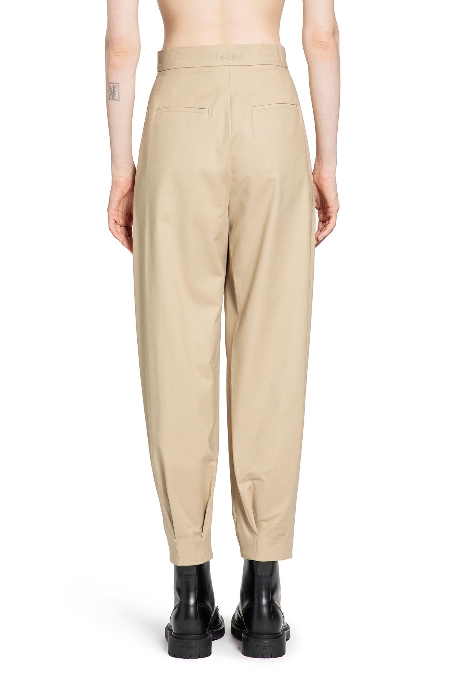 Cotton canvas trousers - Antonioli.eu