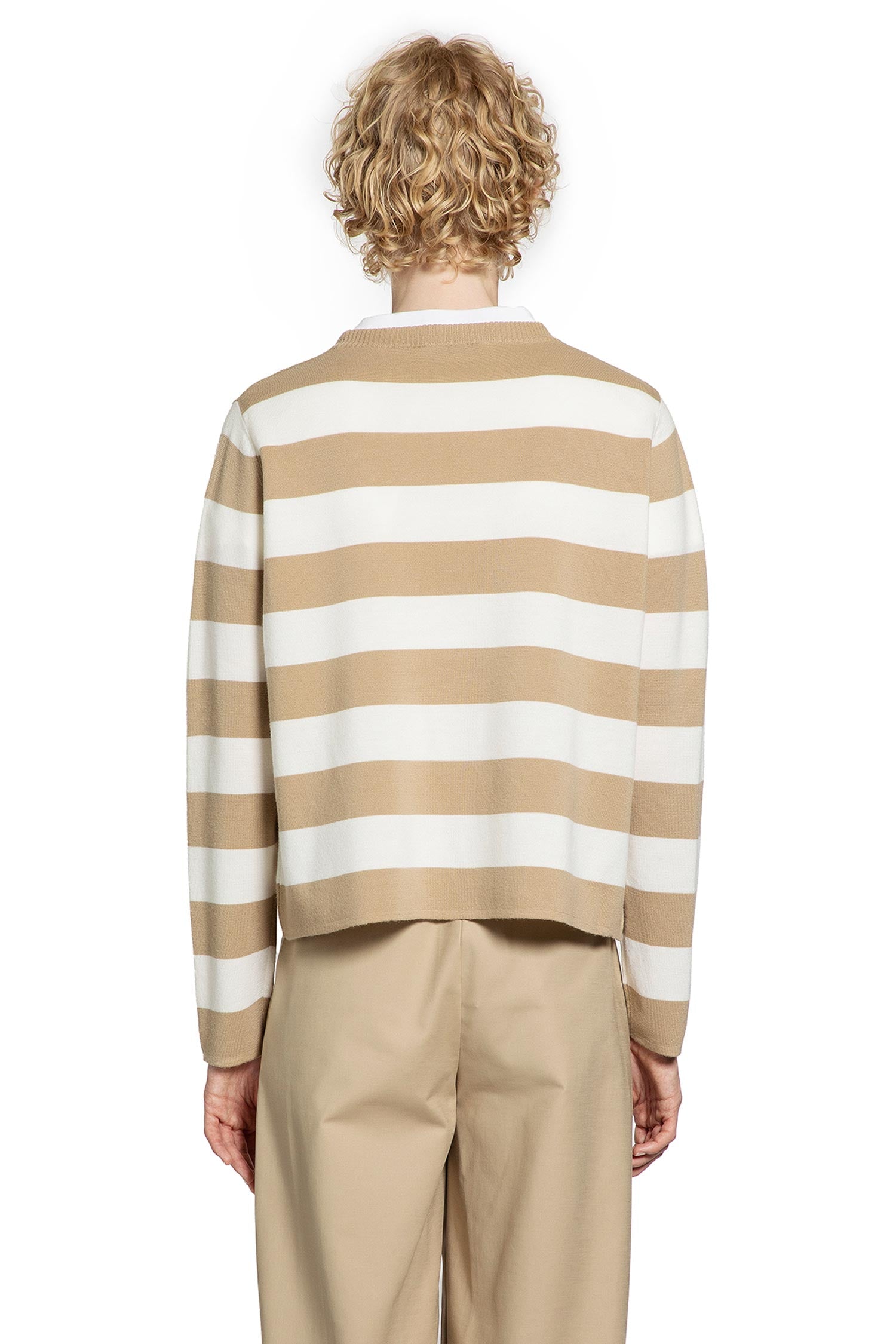 Embroidered wool sweater - Antonioli.eu