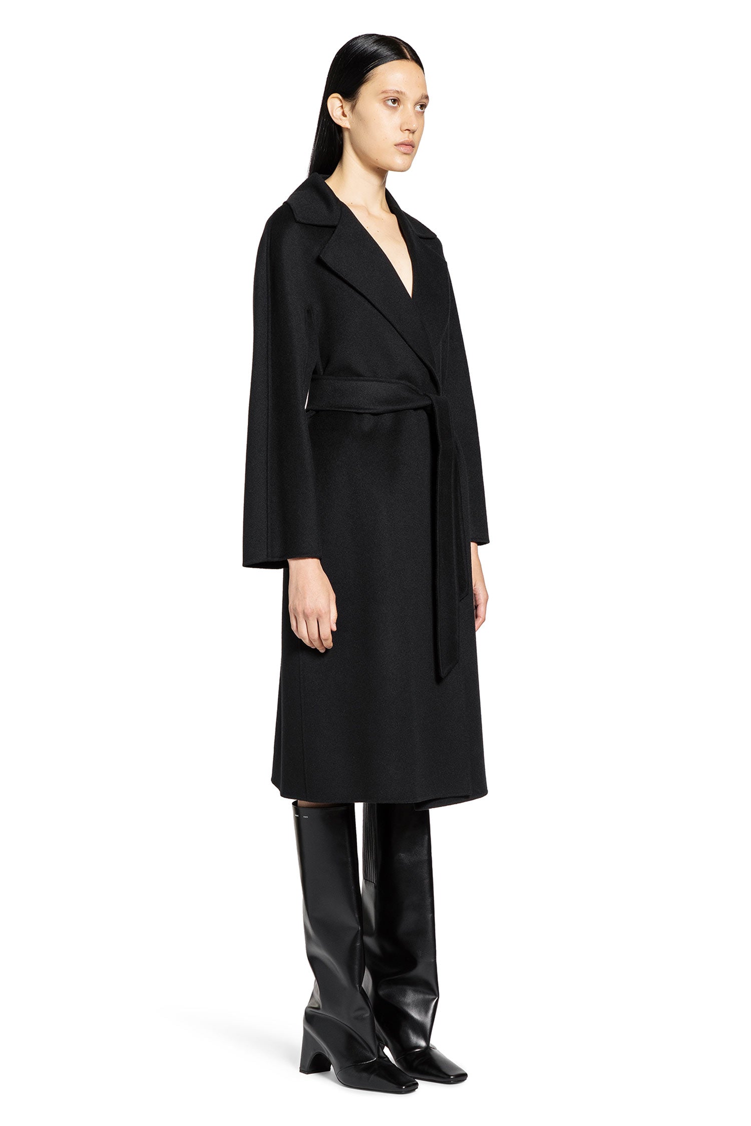 Wool Cashmere and Silk Coat - Antonioli.eu