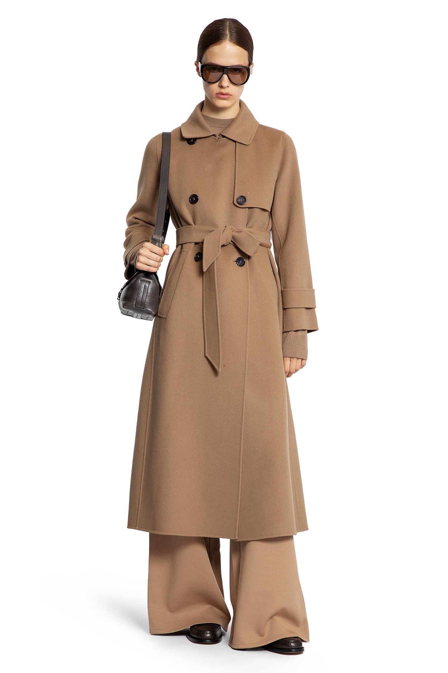 Sem Double-Breasted Coat - Antonioli.eu