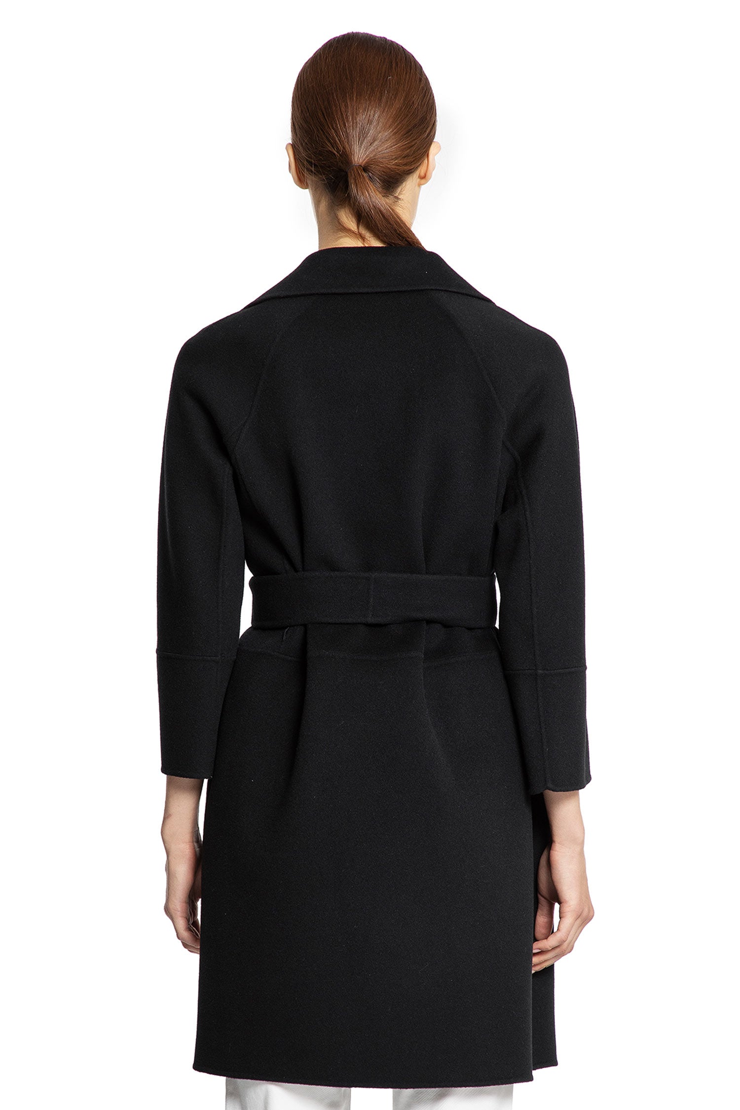 Short Double-Faced Wool Coat - Antonioli.eu