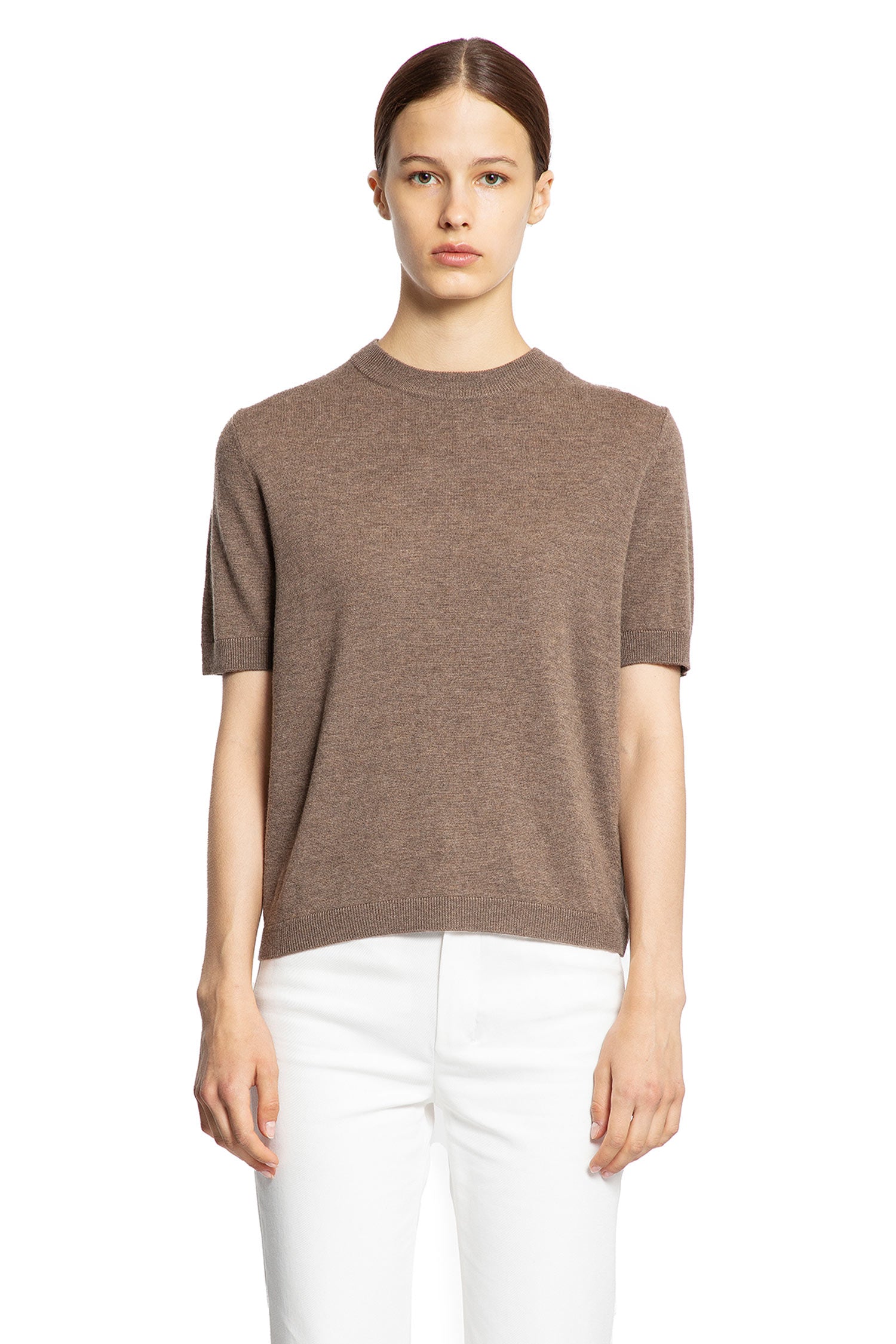 Just Short Sleeve Sweater - Antonioli.eu