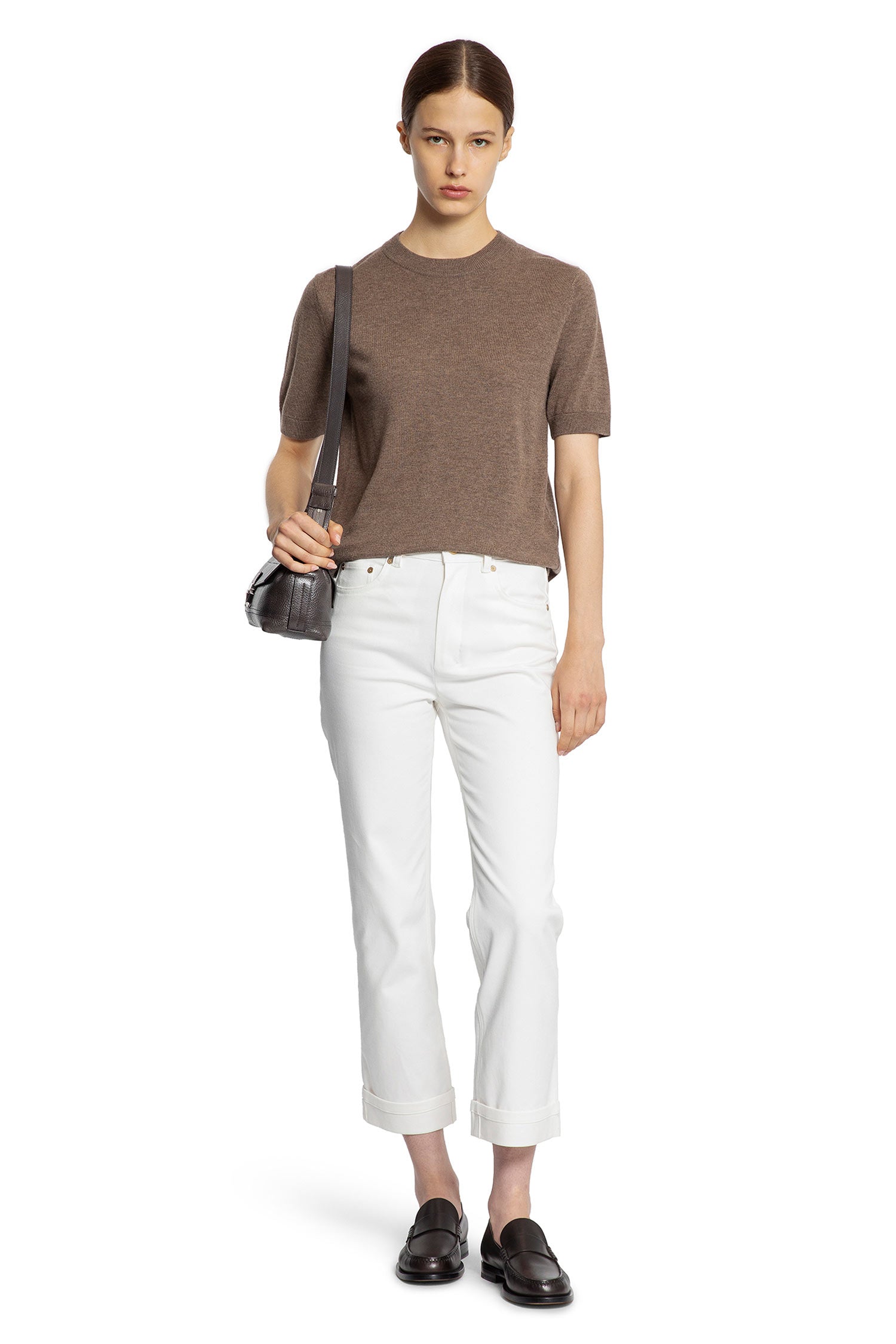 Just Short Sleeve Sweater - Antonioli.eu