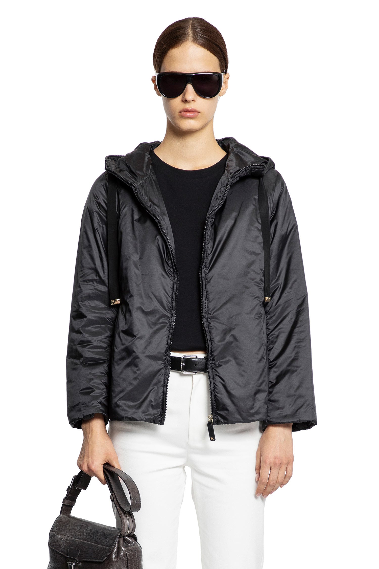 Padded Hooded Nylon Jacket - Antonioli.eu