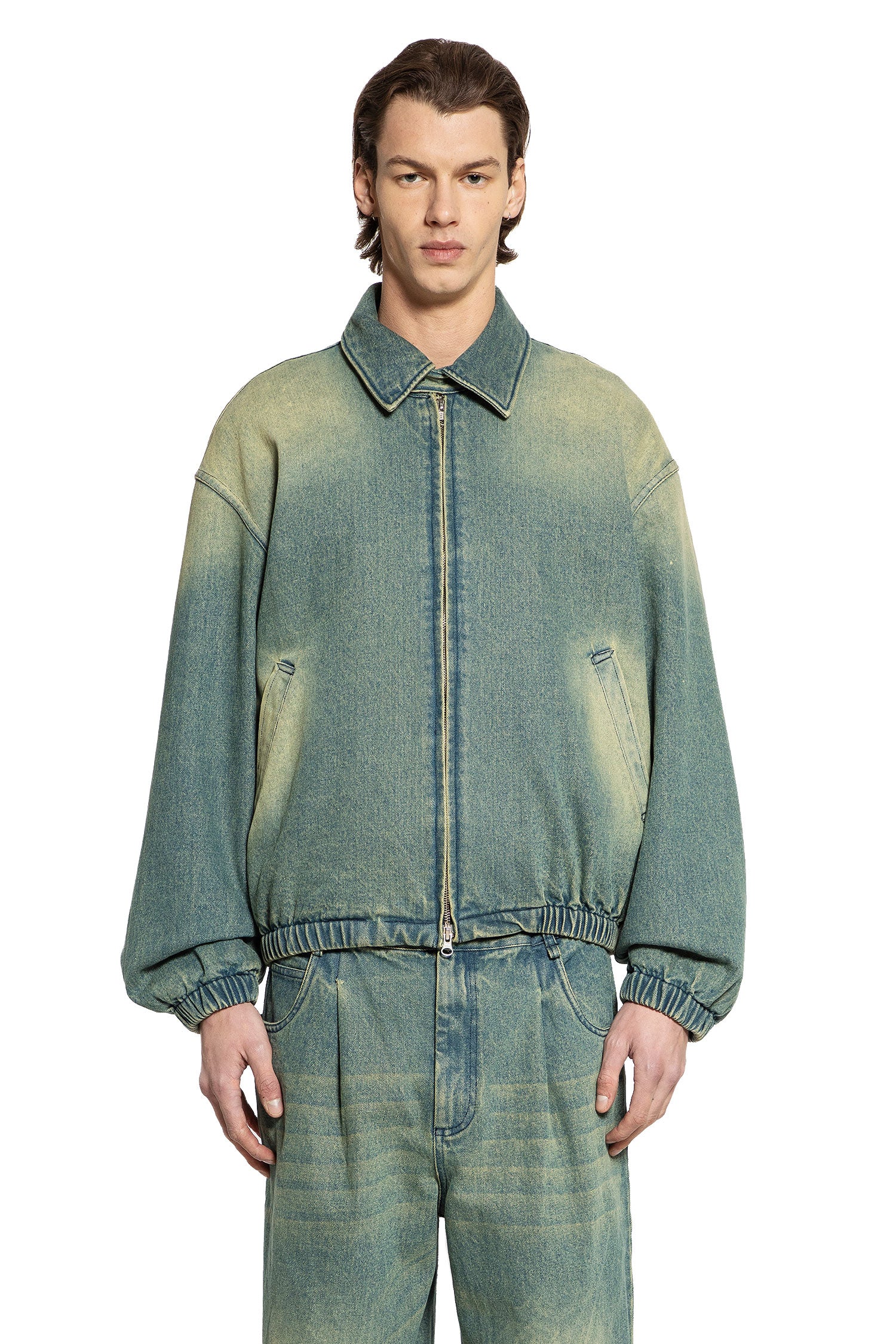 Padded Denim Jacket