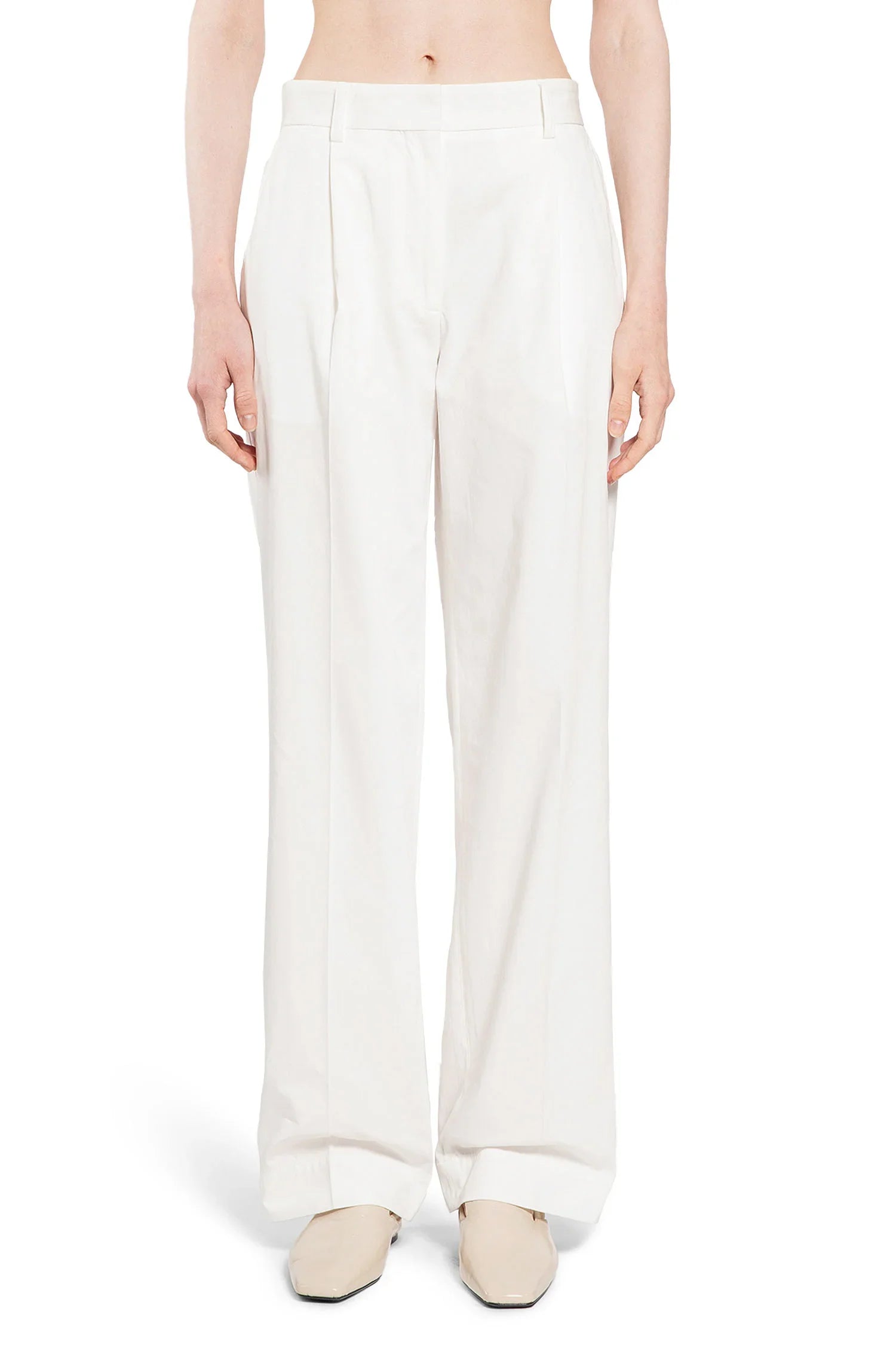 Slanted Pocket Trousers - Antonioli.eu