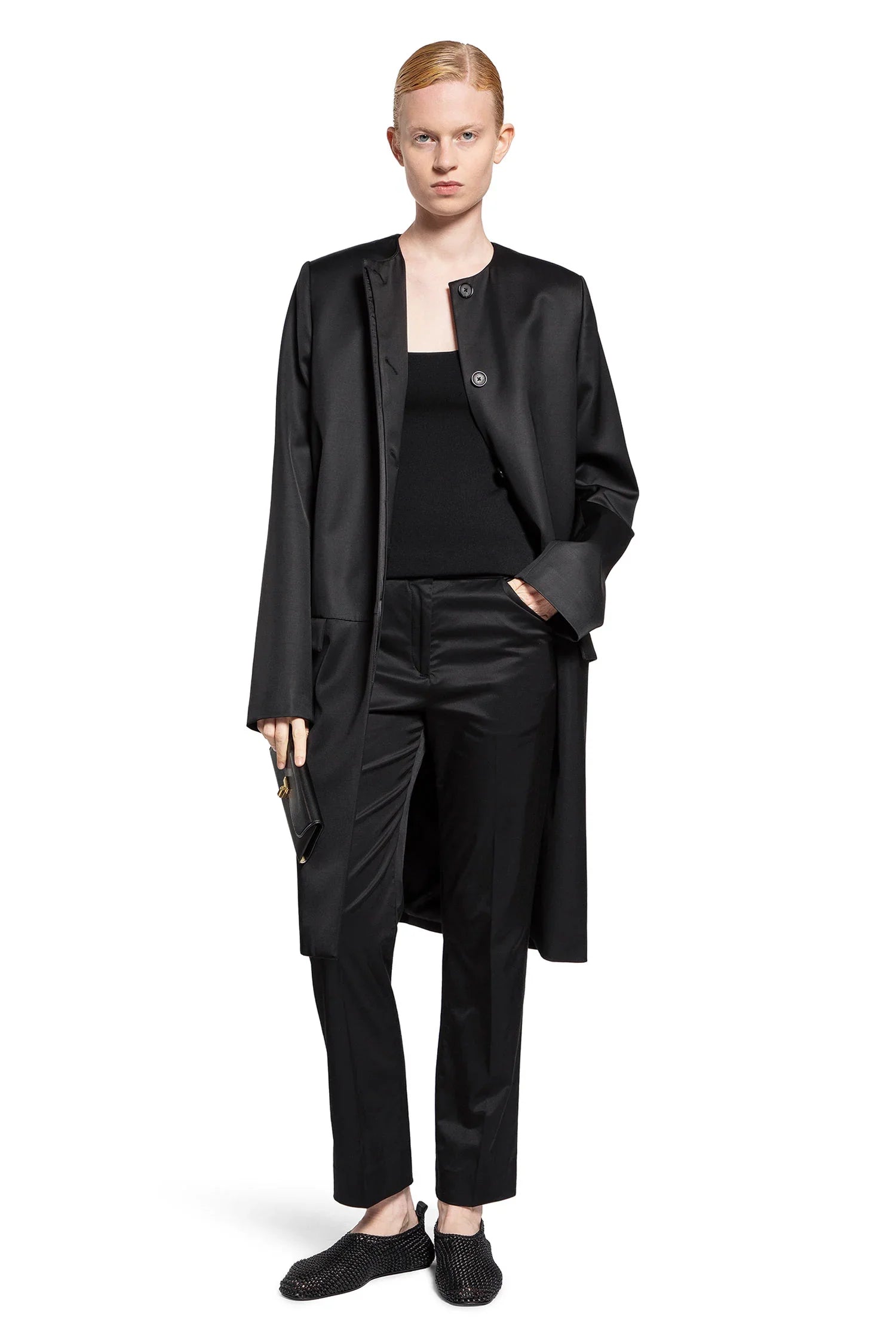 Cropped straight trousers - Antonioli.eu