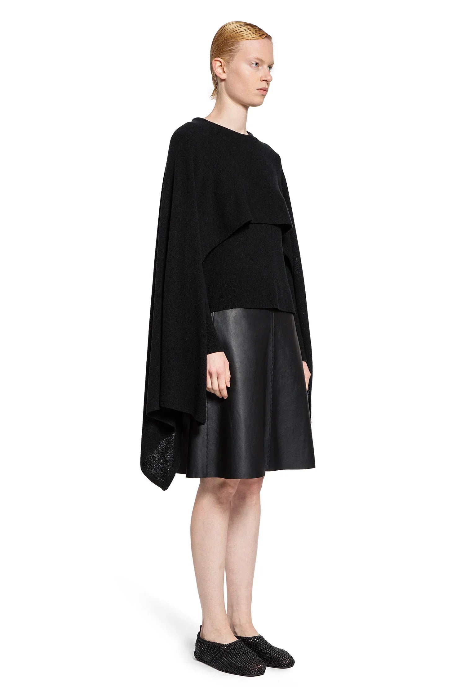 knitted cape - Antonioli.eu