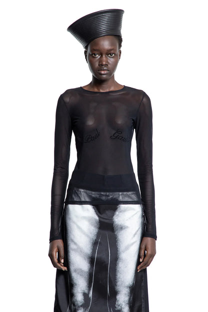 The Jean Paul Gaultier Flocked Top - Antonioli.eu