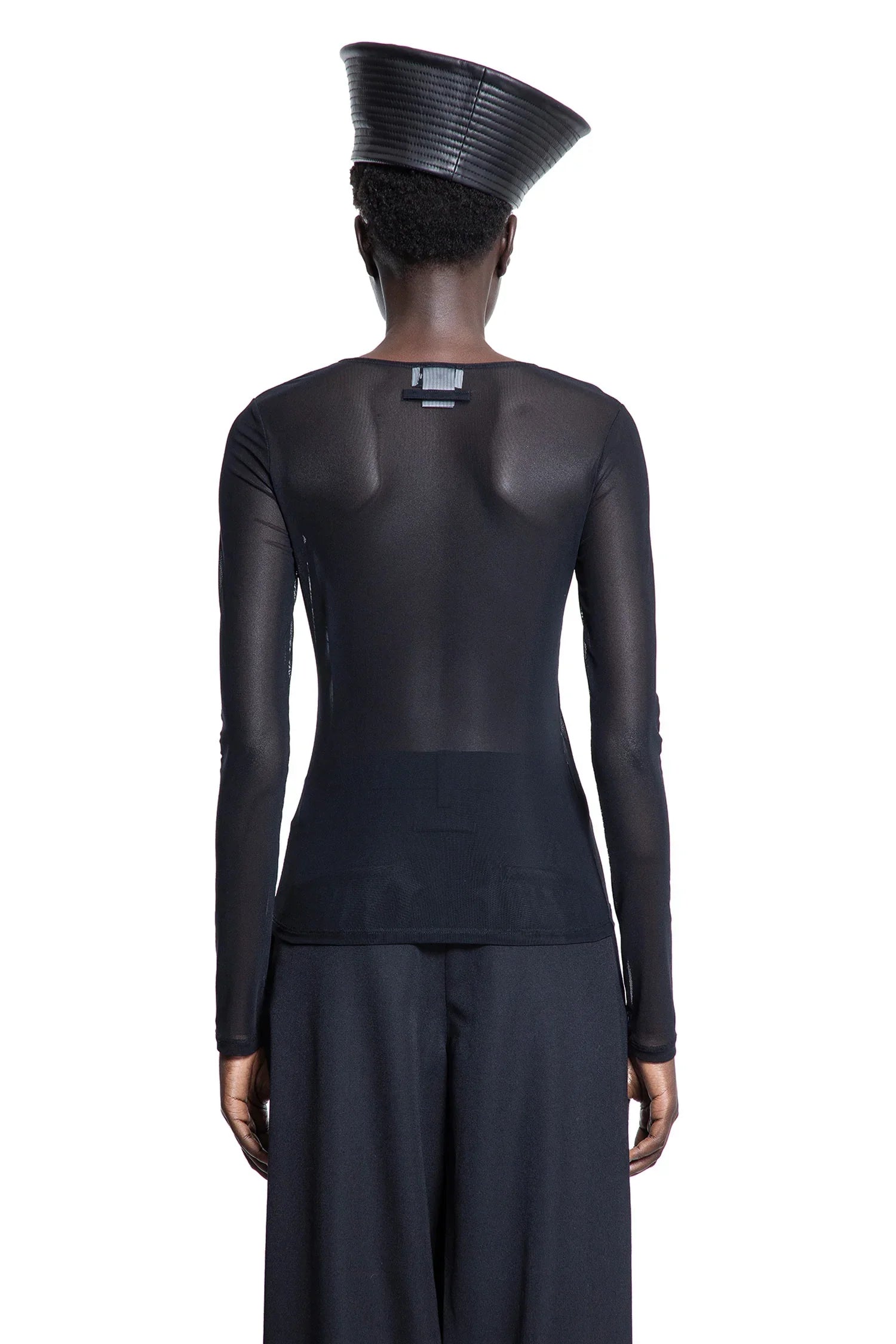 The Jean Paul Gaultier Flocked Top - Antonioli.eu