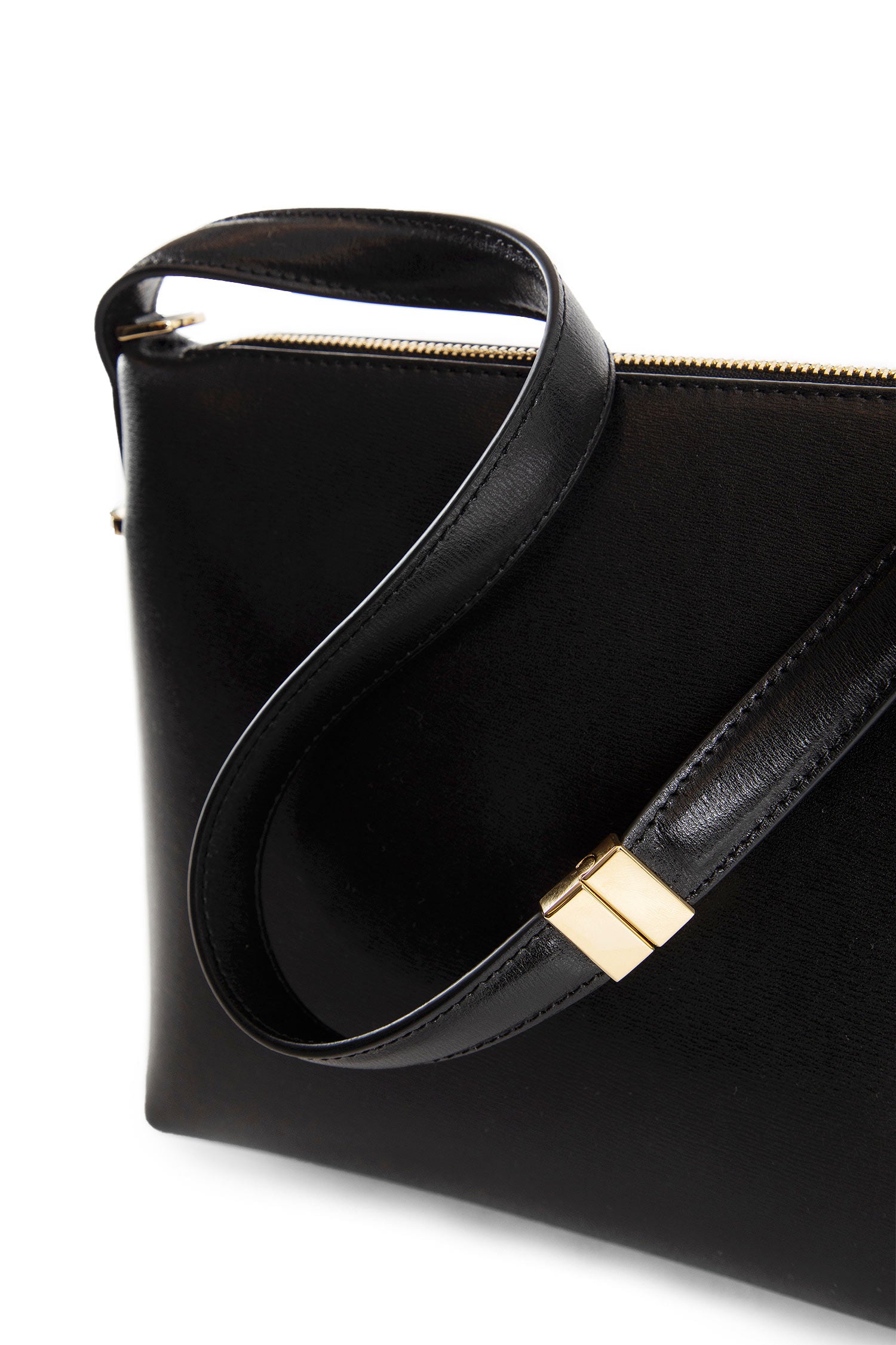 Scoop Leather Shoulder Bag