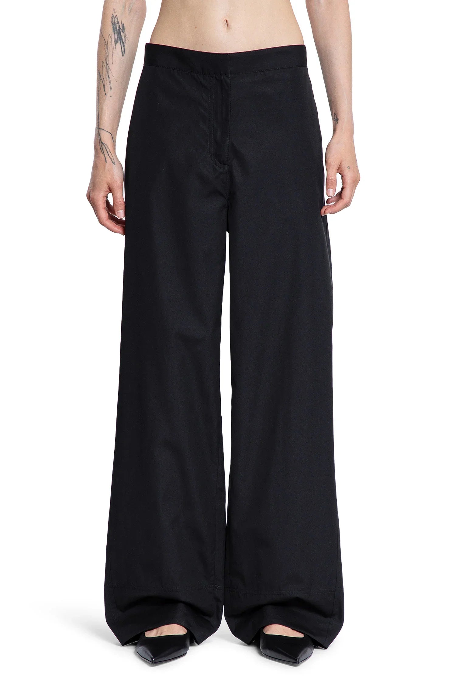 Twisted Seam Trousers - Antonioli.eu