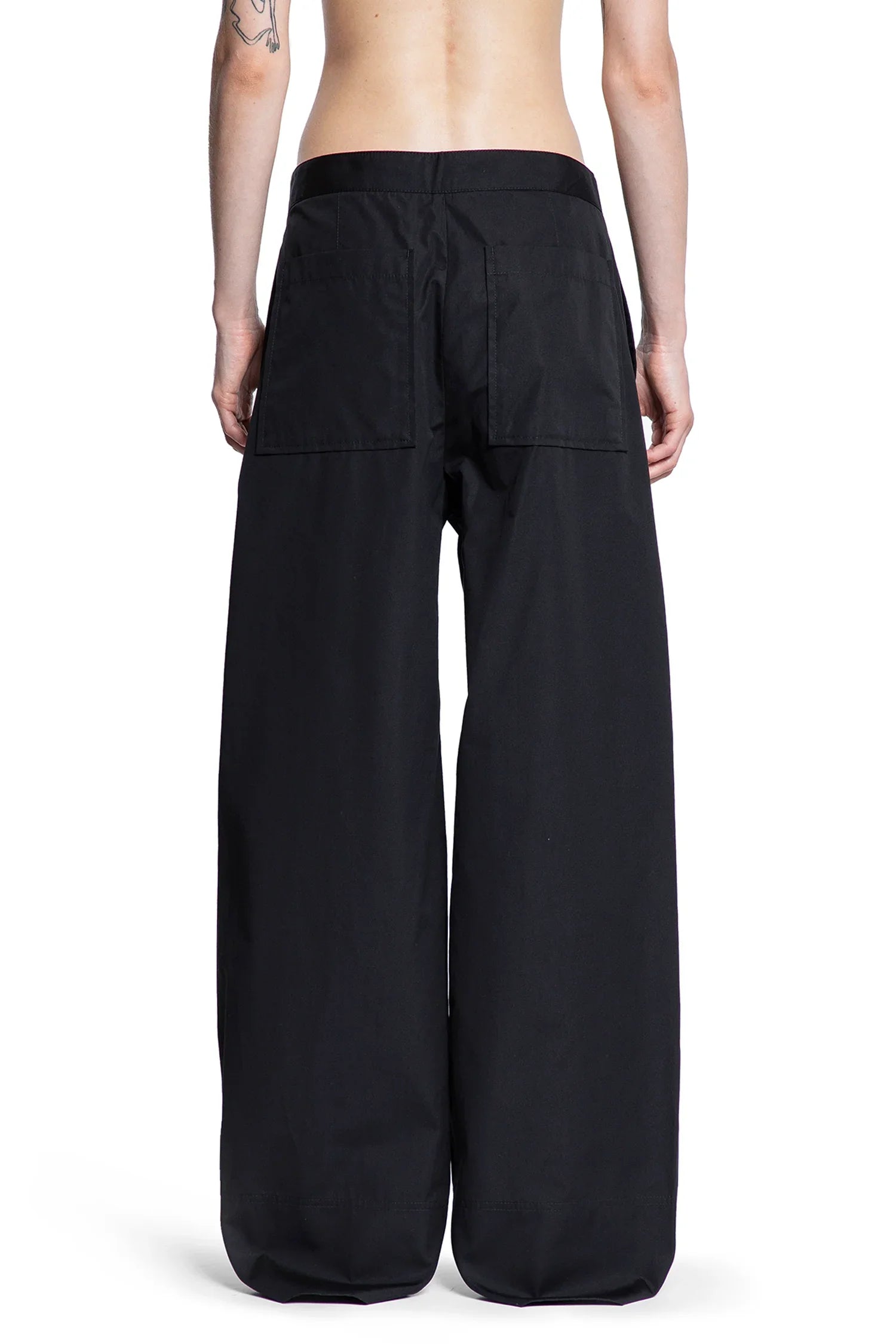 Twisted Seam Trousers - Antonioli.eu