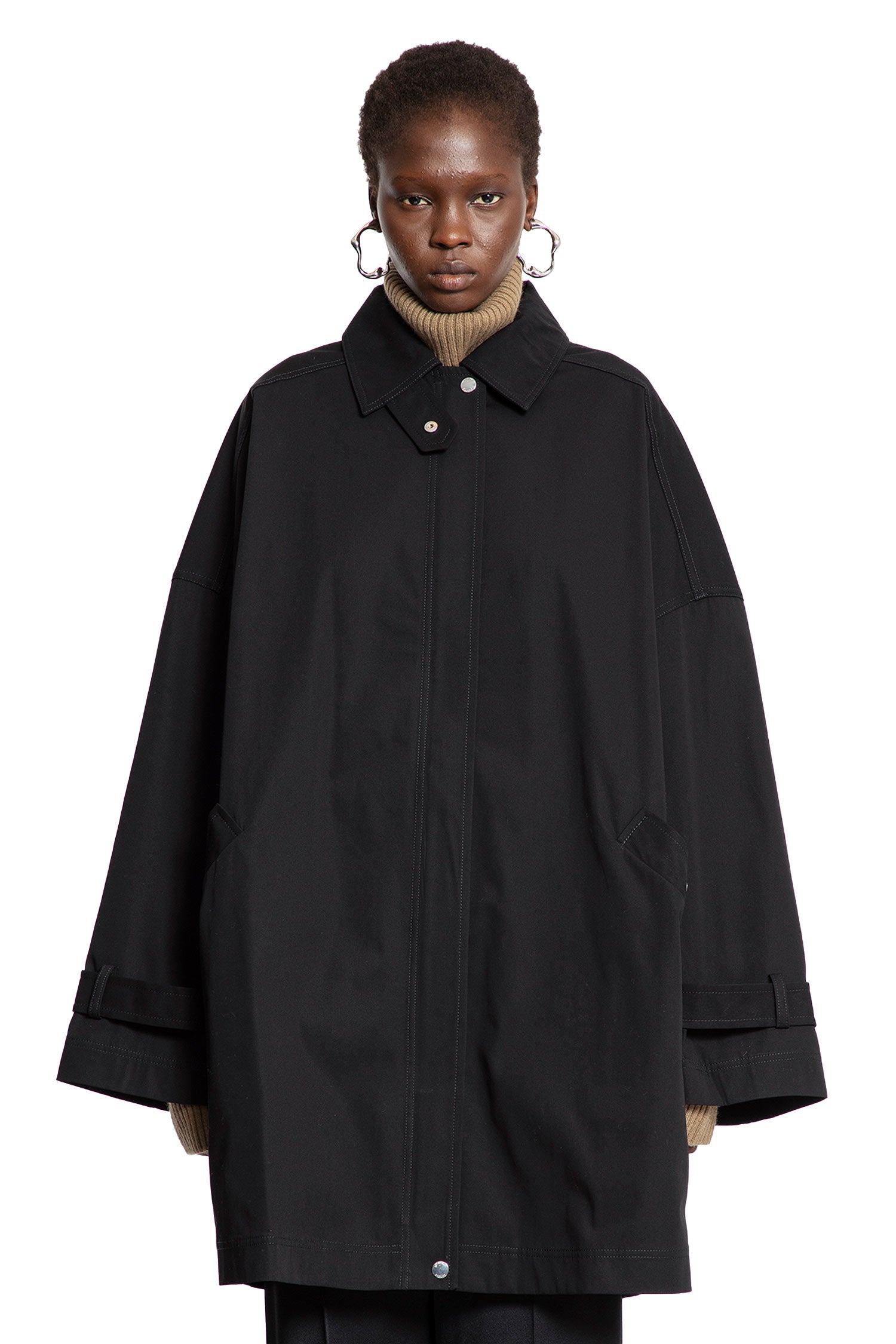 Oversized Trench Jacket - Antonioli.eu