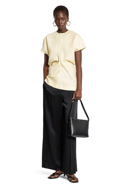 Slouch Waist Basketweave Top - Antonioli.eu