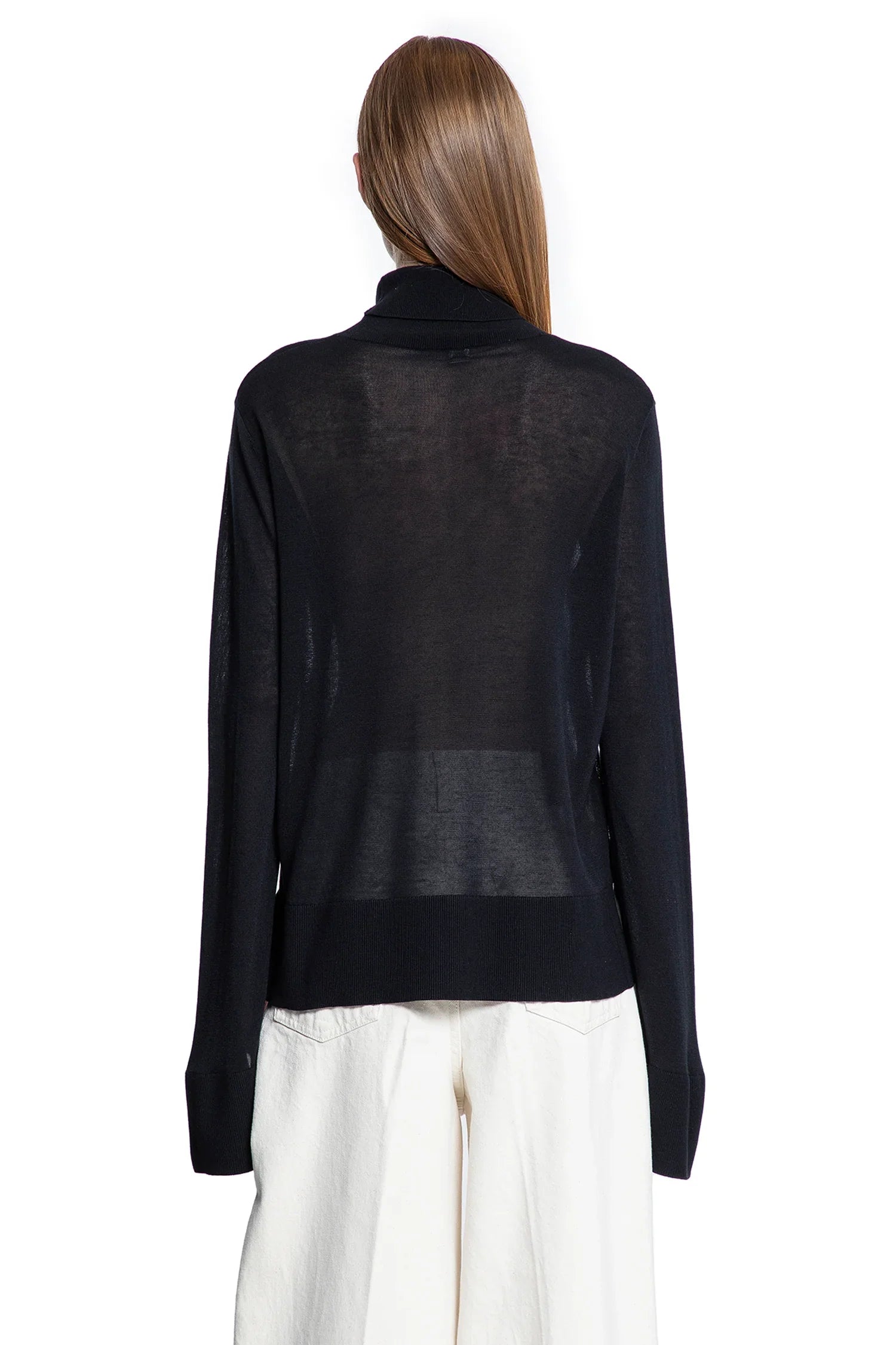Slit Sleeve Turtleneck - Antonioli.eu