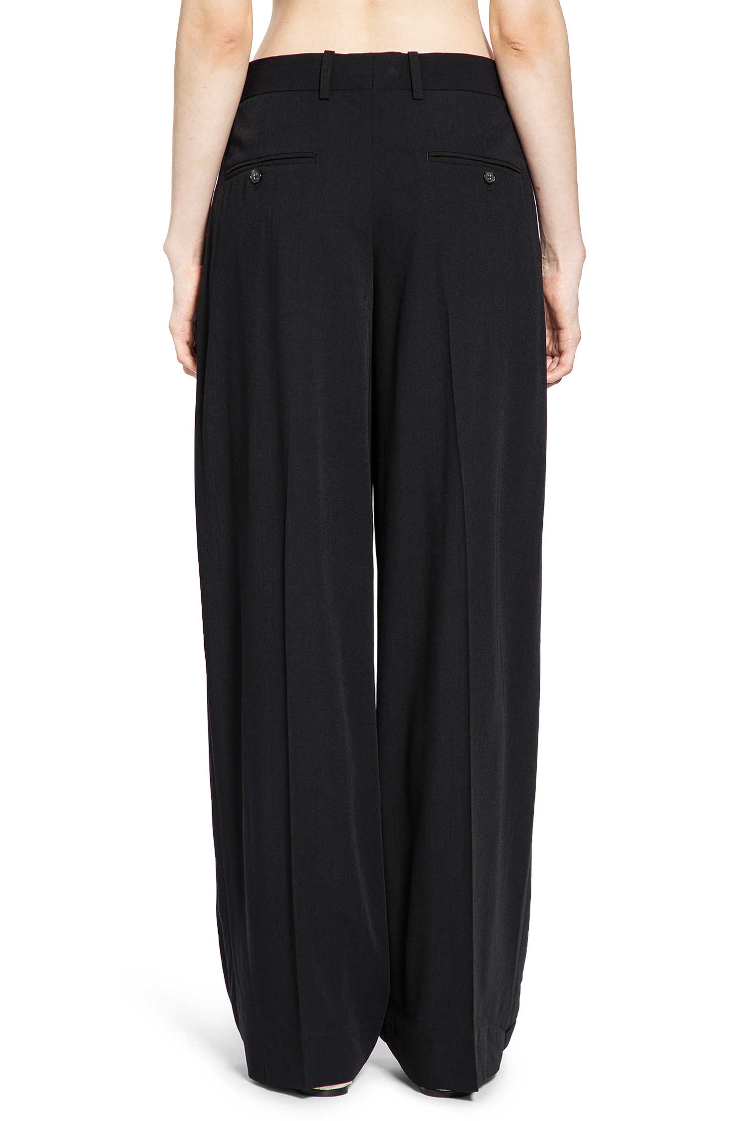 Wide Fluid Trousers