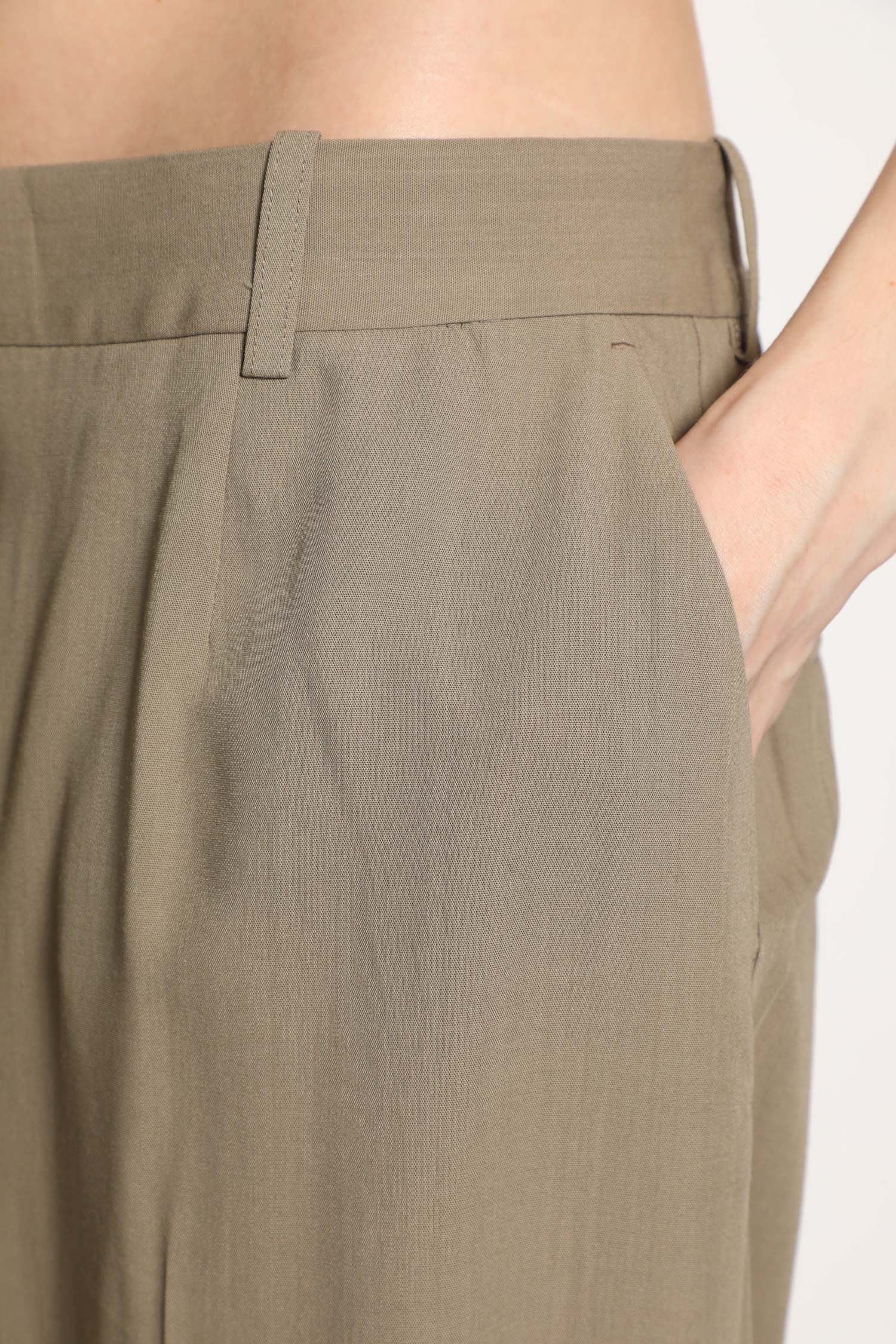 Wide Fluid Trousers