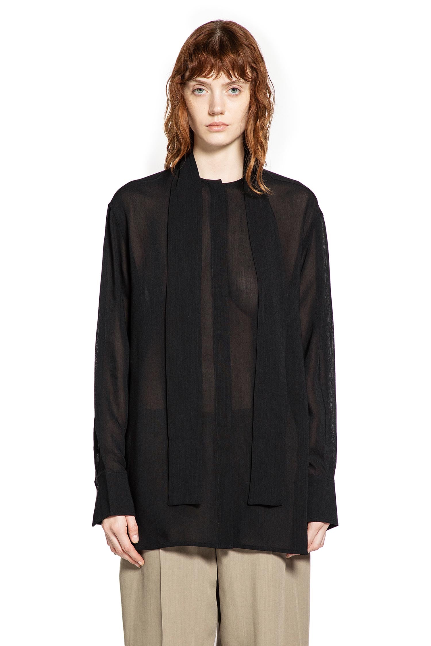 Long Scarf Blouse - Antonioli.eu