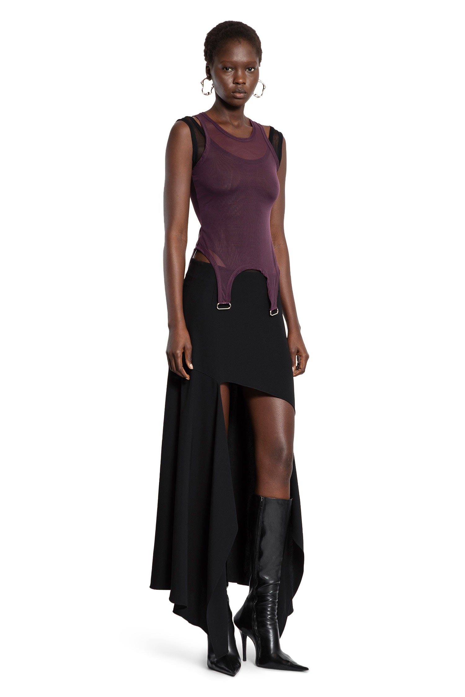 Asymmetric Skirt - Antonioli.eu