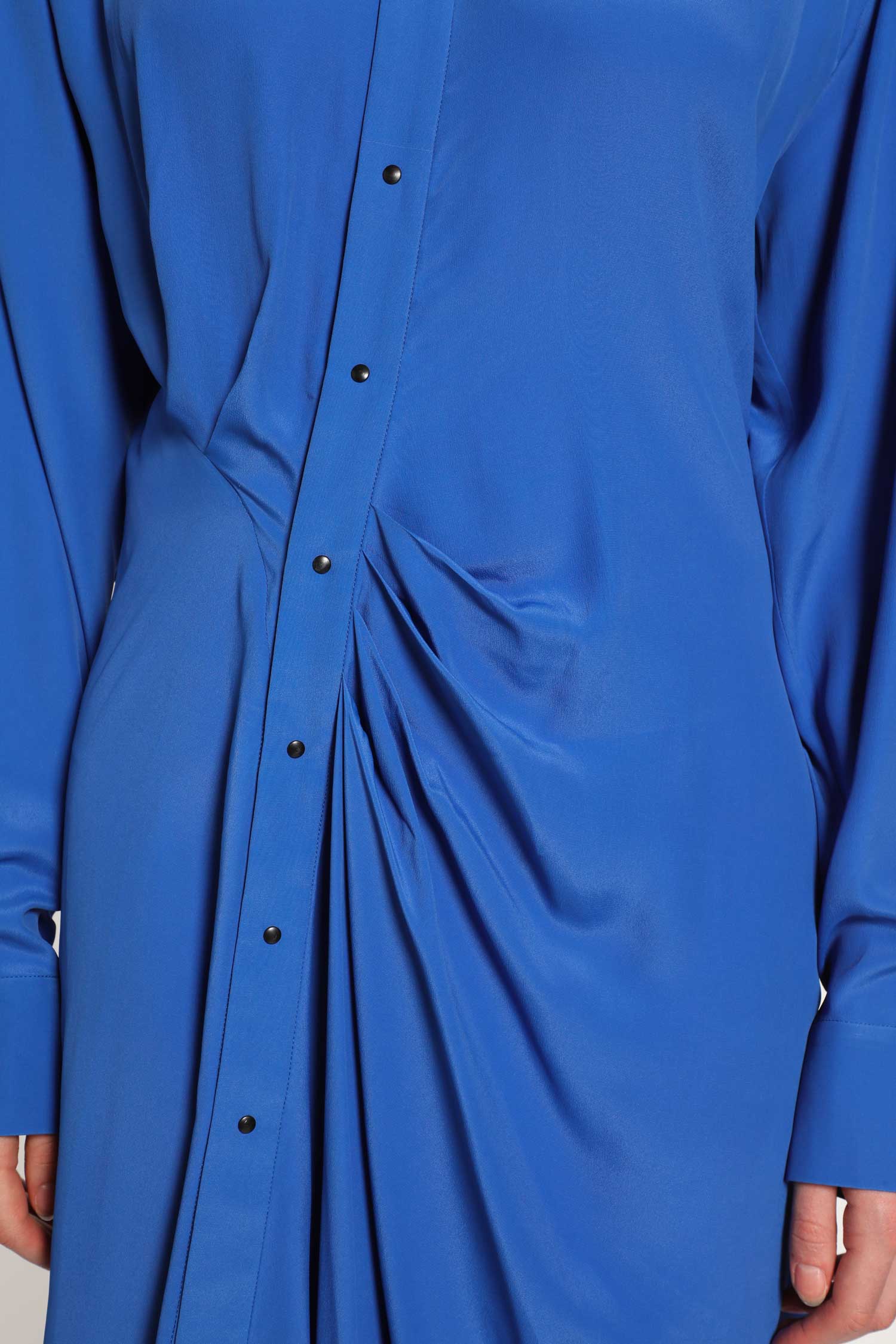 Asymmetric Shirt Dress