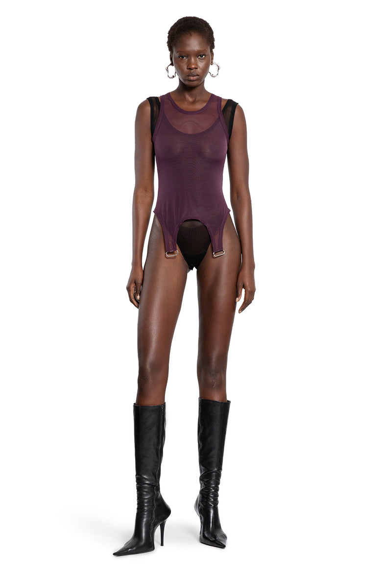 Layered Top in Mesh - Antonioli.eu