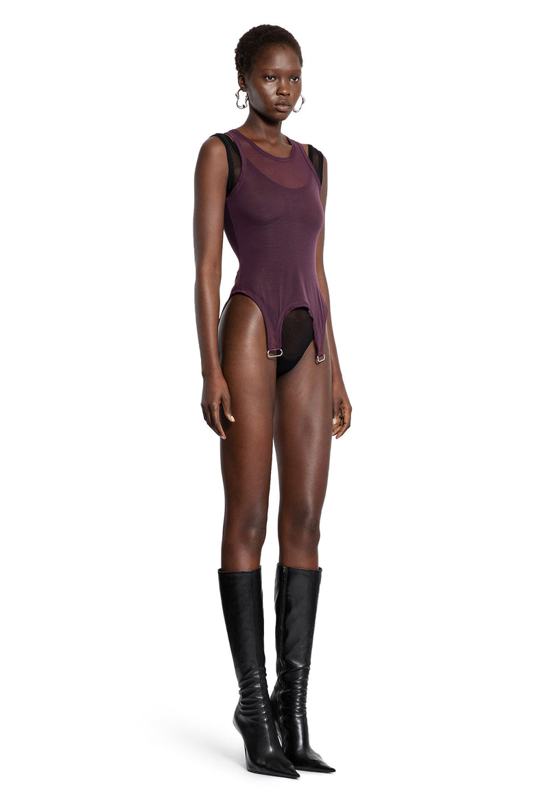 Layered Top in Mesh - Antonioli.eu