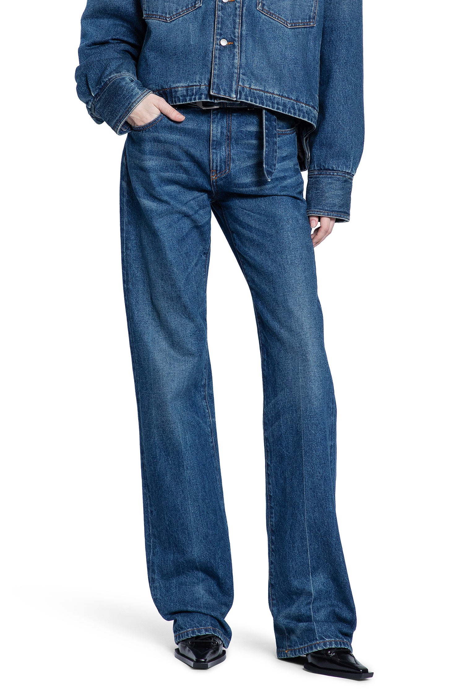 Regular Denim Jeans - Antonioli.eu