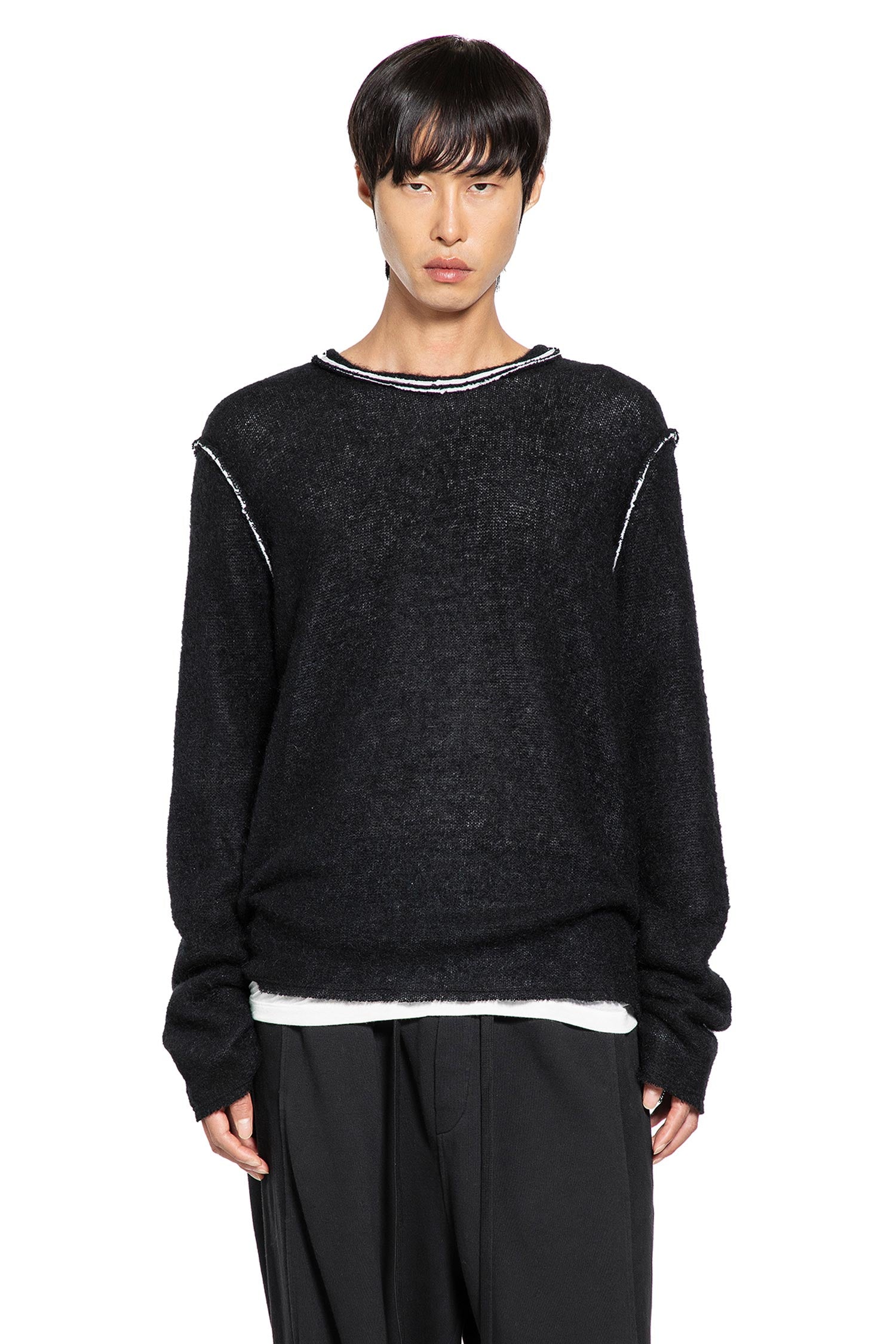 Crewneck Wool Sweater - Antonioli.eu
