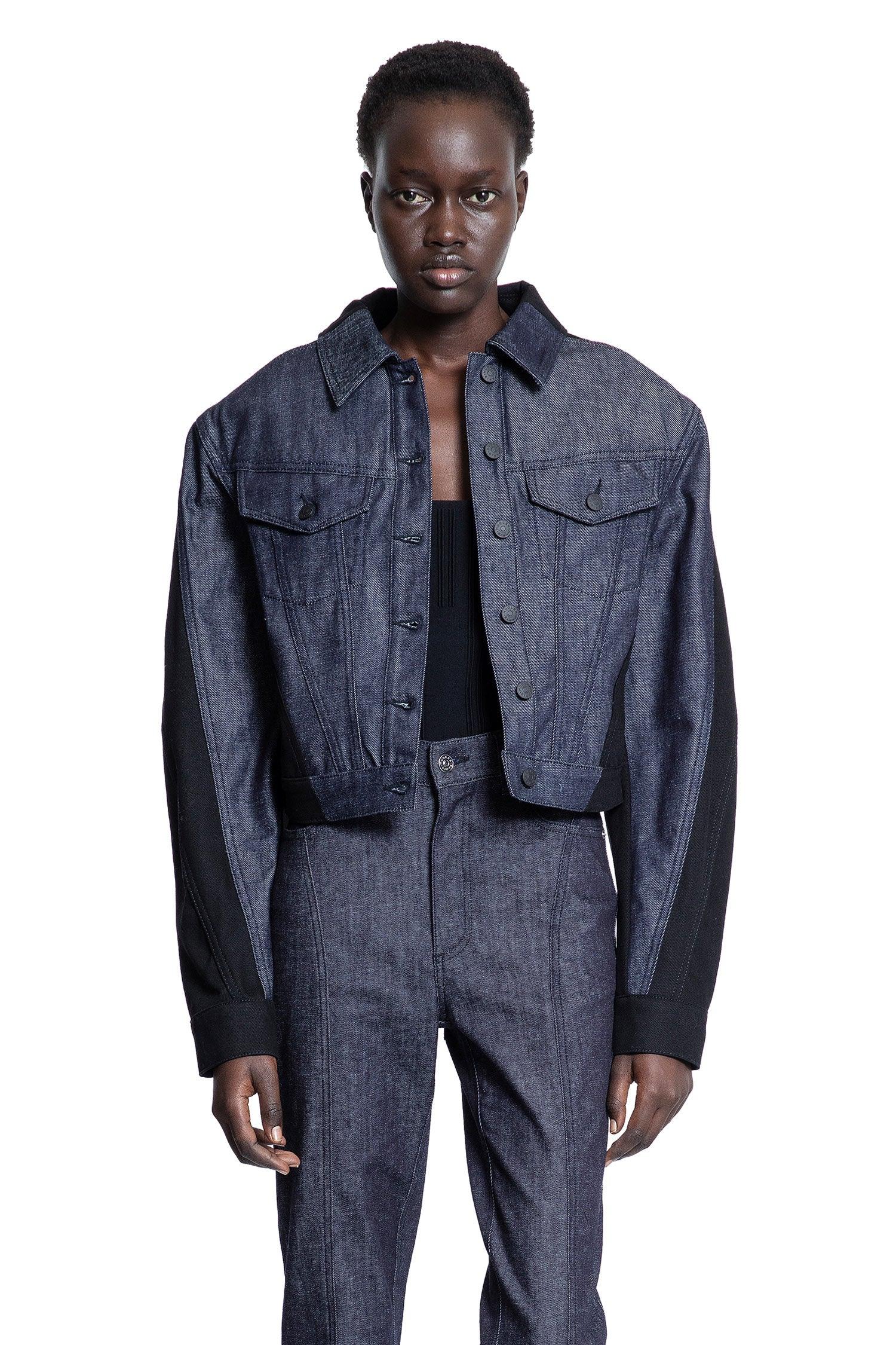 Bi-Colour Denim Jacket - Antonioli.eu