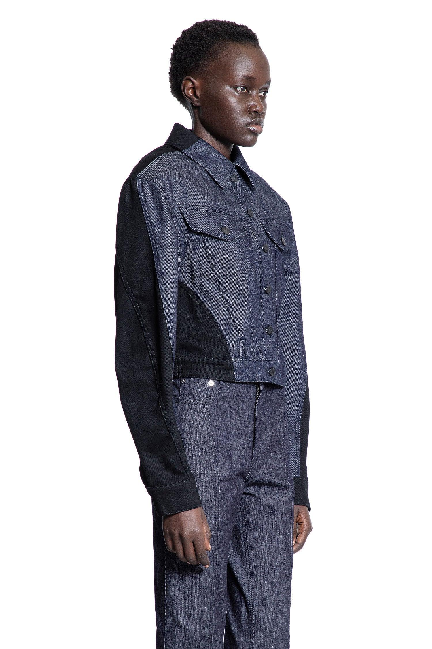 Bi-Colour Denim Jacket - Antonioli.eu