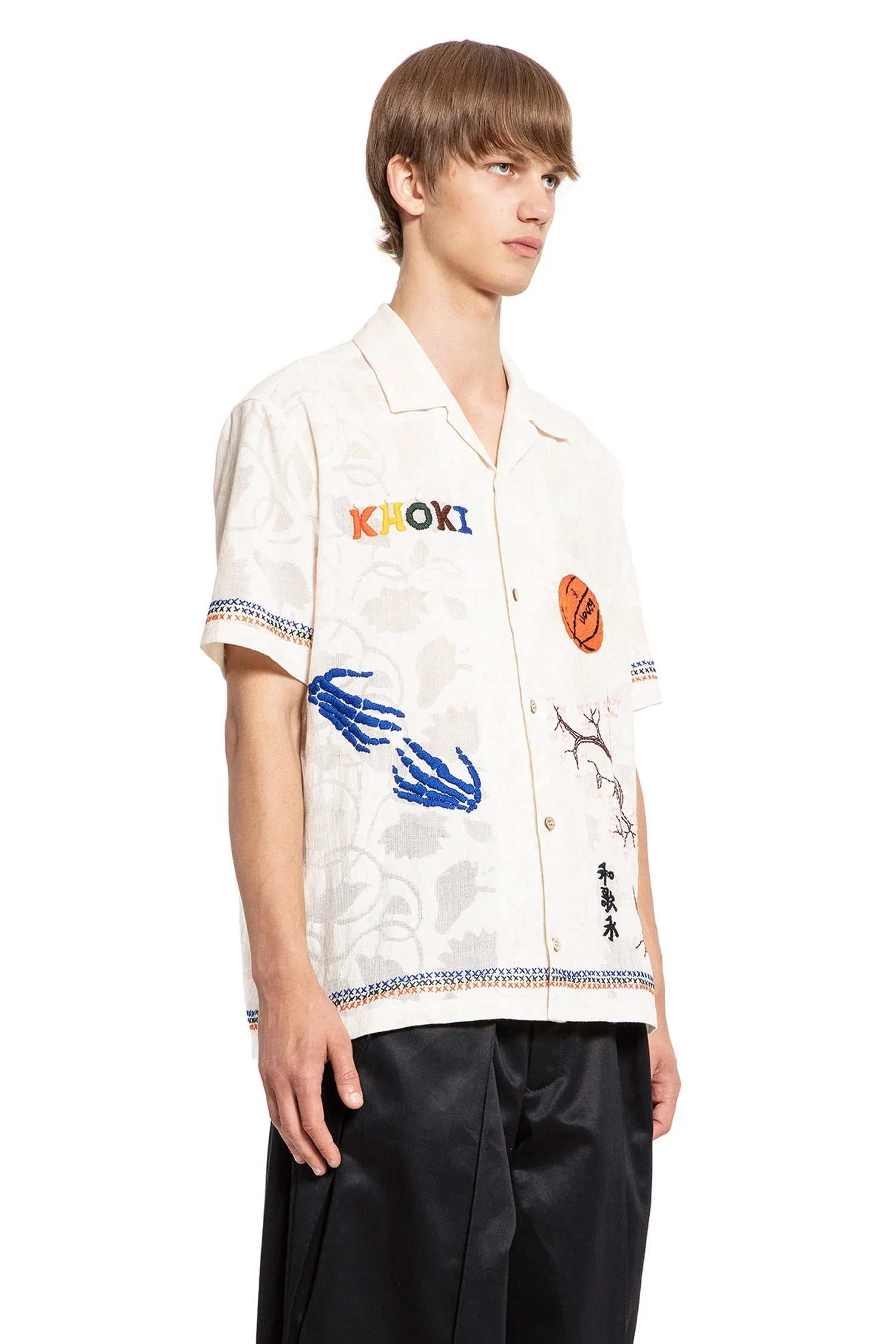 Hand embroidery shirt - Antonioli.eu